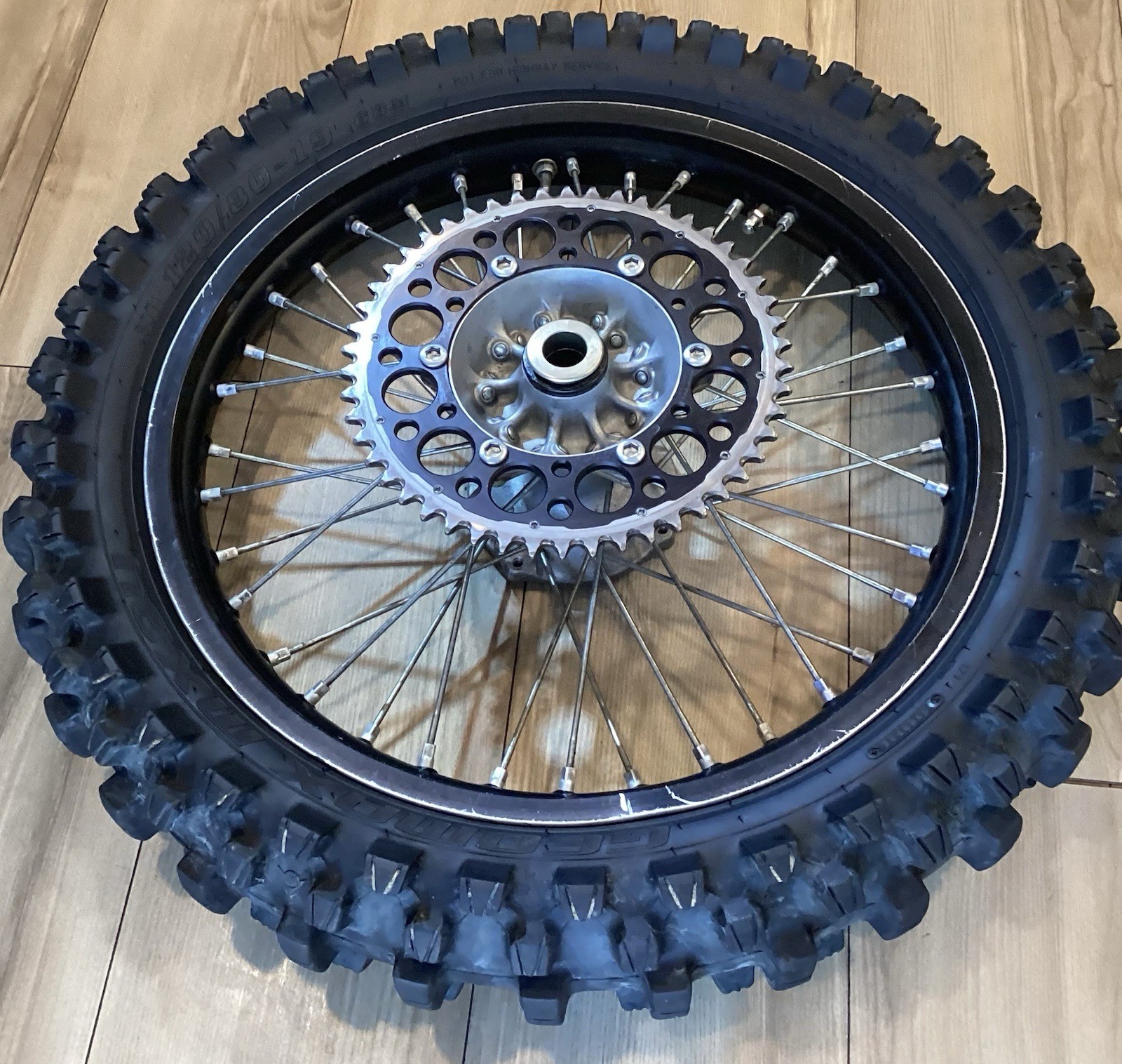 2020 Kawasaki KX450 OEM Rear Wheel 2020 Kawasaki KX450 OEM Rear Wheel