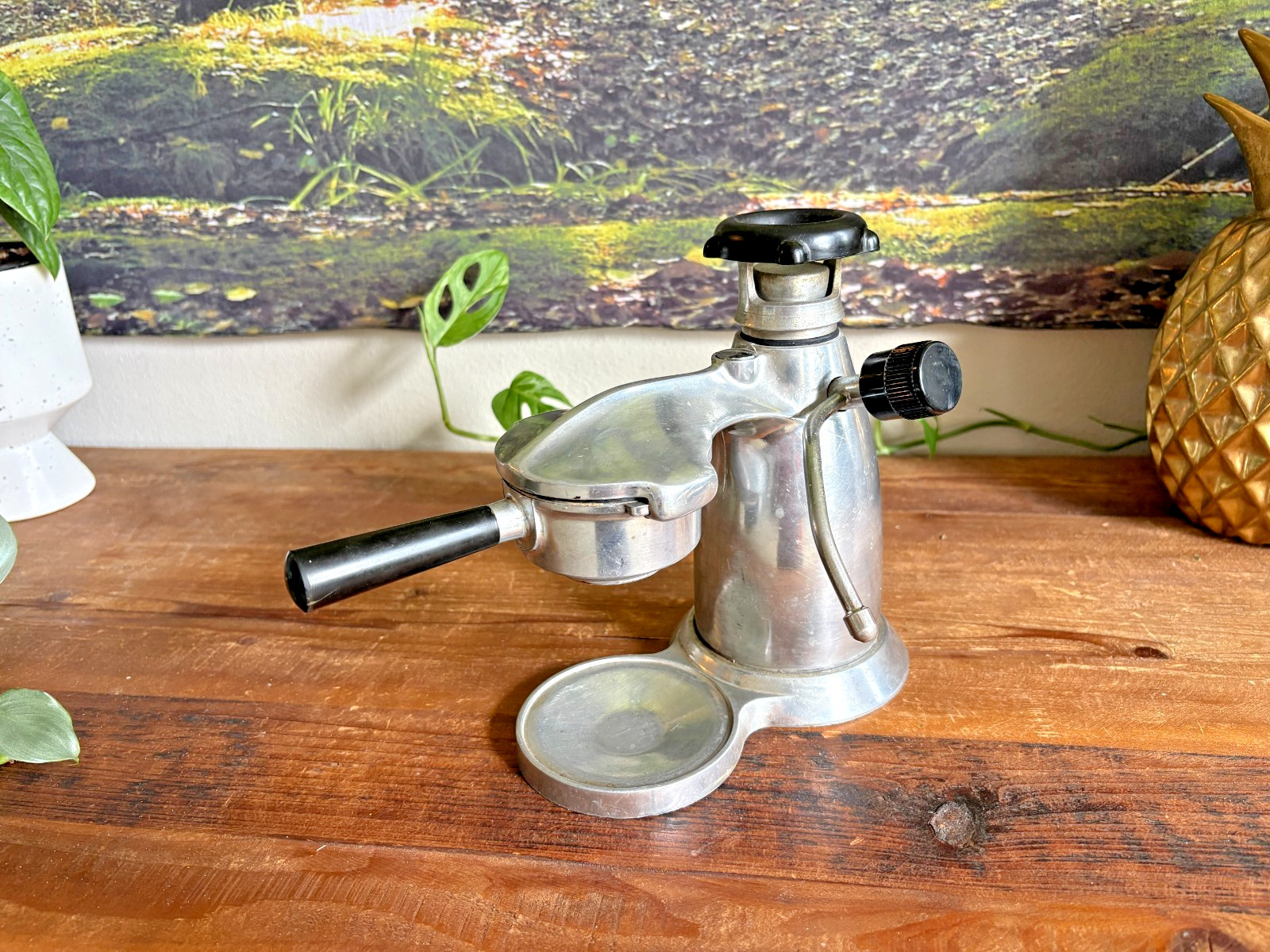 Beautiful collectable Vintage Vesuviana Italian espresso cappuccino maker  RARE