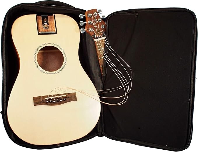 Journey Instruments – PJ410N Puddle Jumper Collapsible Acoustic Travel Guitar