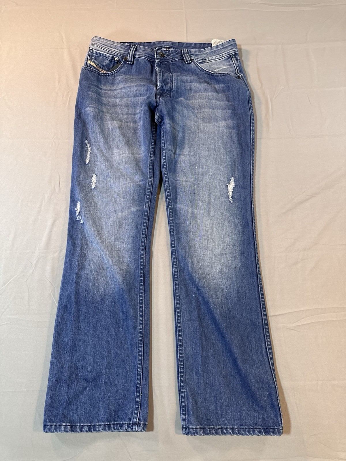 Diesel Industries Zaf Special Jeans Men\'s Fits(36/32) Medium Wash Made In Italy Diesel Industries Zaf Special Jeans Men\'s Fits(36/32) Medium Wash Made In Italy