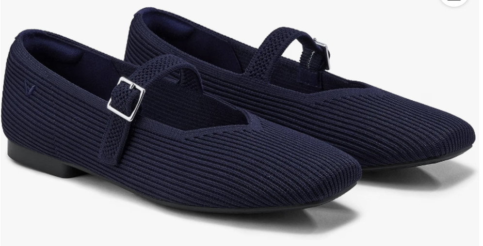 VIVAIA Margot Mary Jane Flats NIB Size 8.5