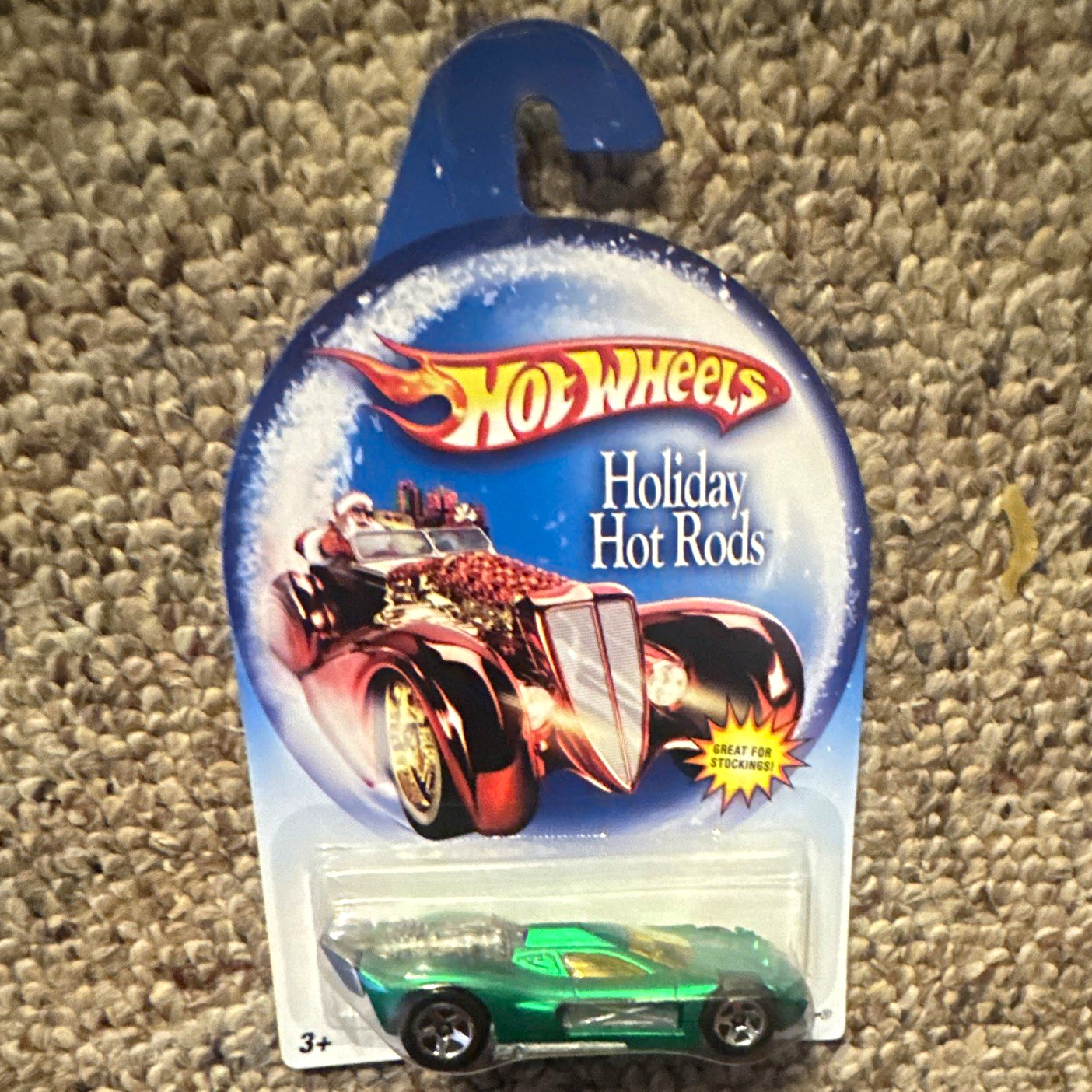 Hot Wheels Holiday Hot Rods Spine Buster 1:64 Diecast Car Green Unopened Hot Wheels Holiday Hot Rods Spine Buster 1:64 Diecast Car Green Unopened