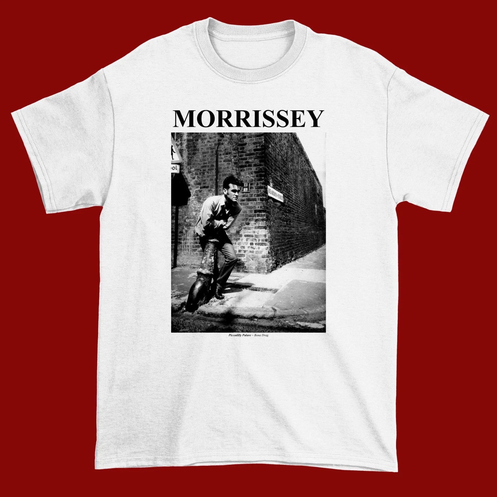 Morrissey WhiteUnisex T-shirt
