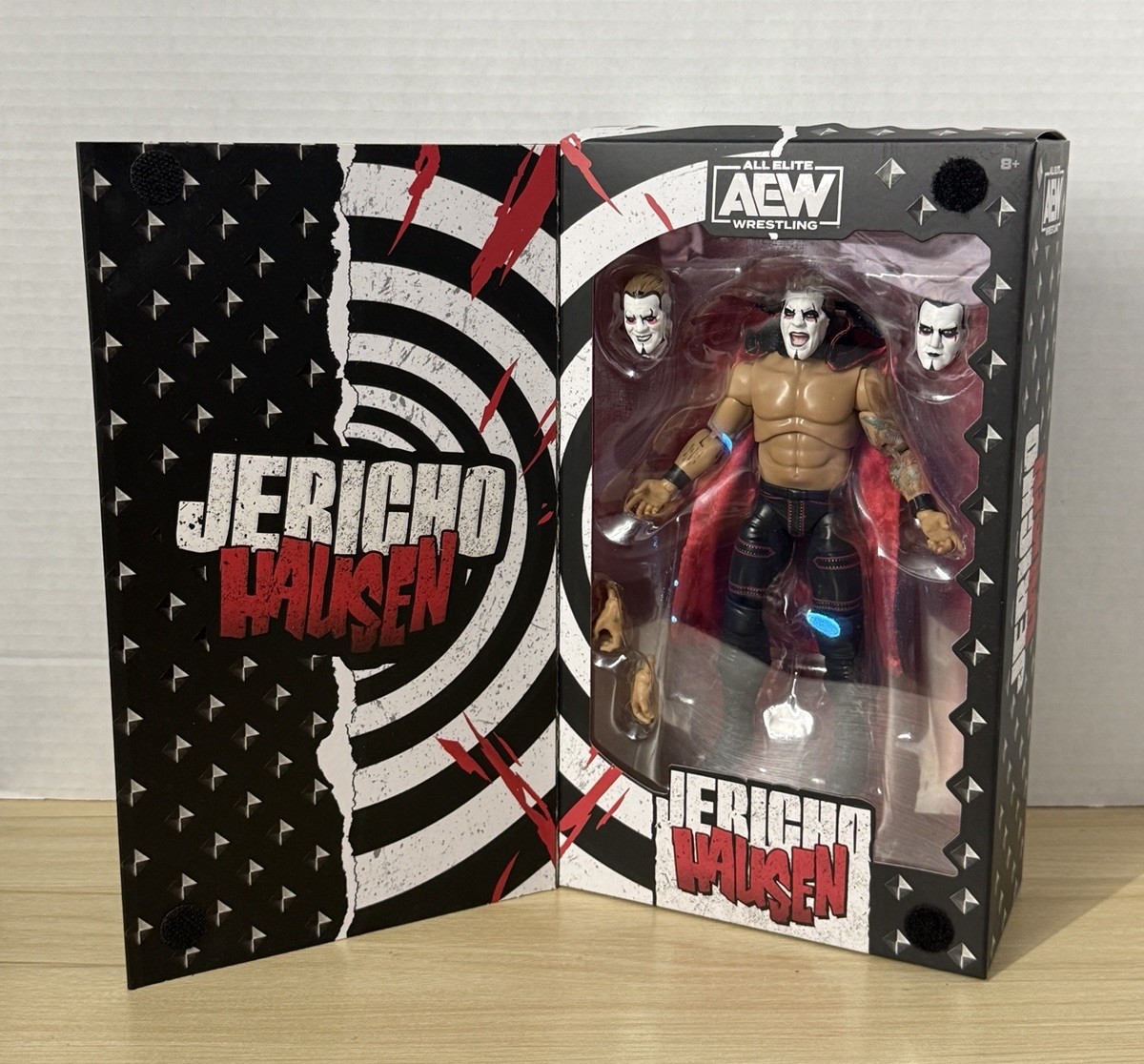 JerichoHausen Chris Jericho AEW #163 Ringside Exclusive Figure DanHausen WWE