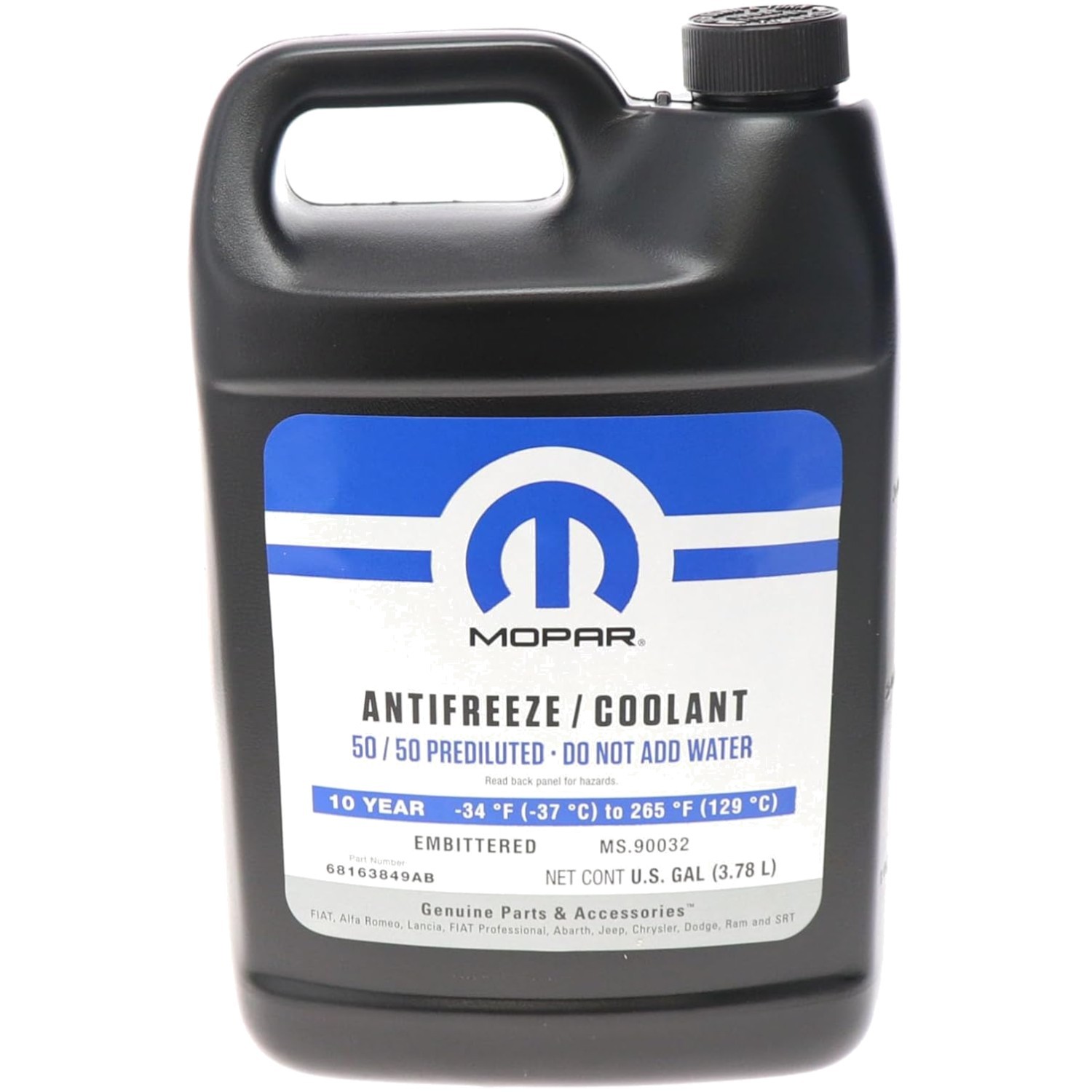 Versatile 50/50 Antifreeze/Coolant for 2016-2021 Models - 10- Reliability