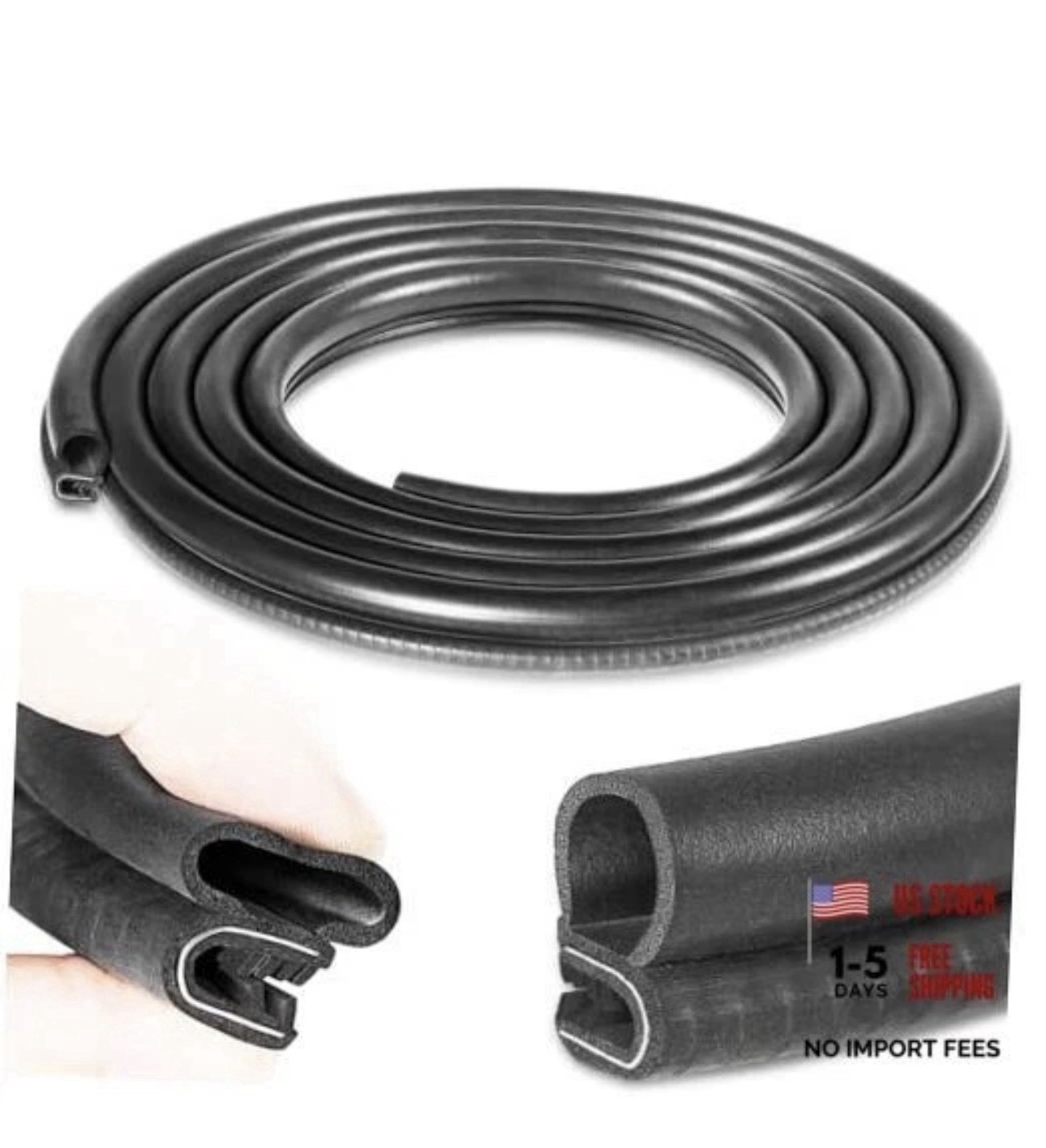 Door Rubber Weatherstrip Seal For 86-07 Peterbilt 359 370 377 379 380 NEW Door Rubber Weatherstrip Seal For 86-07 Peterbilt 359 370 377 379 380 NEW