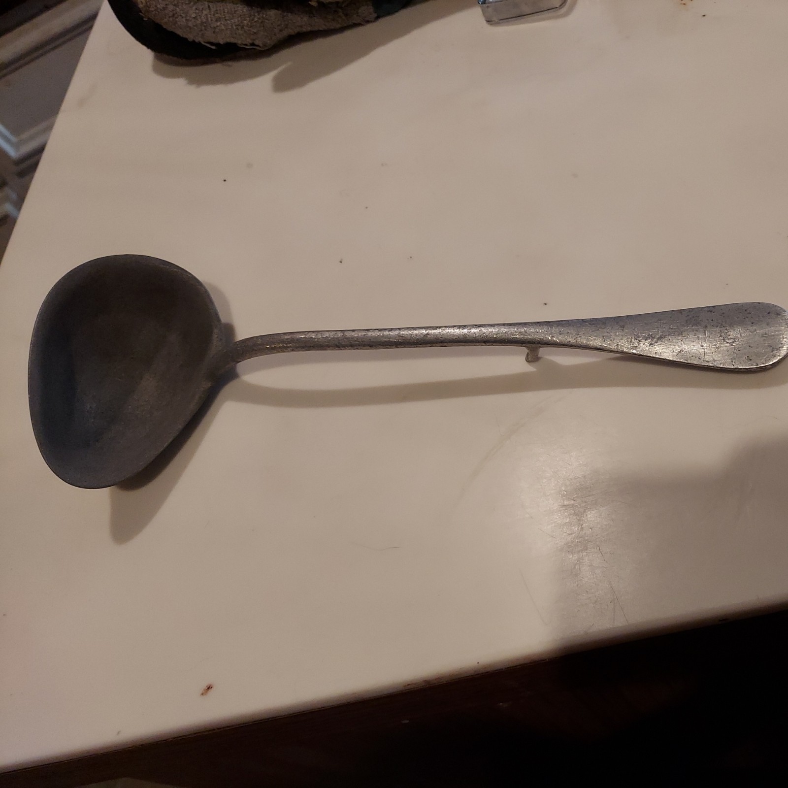 Marked Wagner Ware- Aluminum Ladle 11 3/8” L x 4 1/4\ Marked Wagner Ware- Aluminum Ladle 11 3/8” L x 4 1/4\