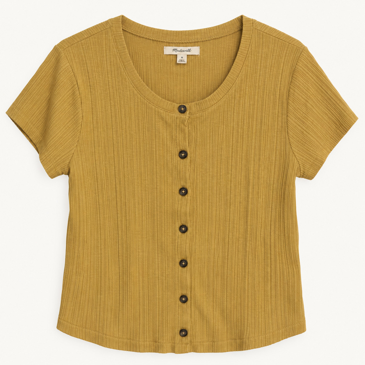 Madewell Ribbed Button Front Top | Women’s M Madewell Ribbed Button Front Top | Women’s M