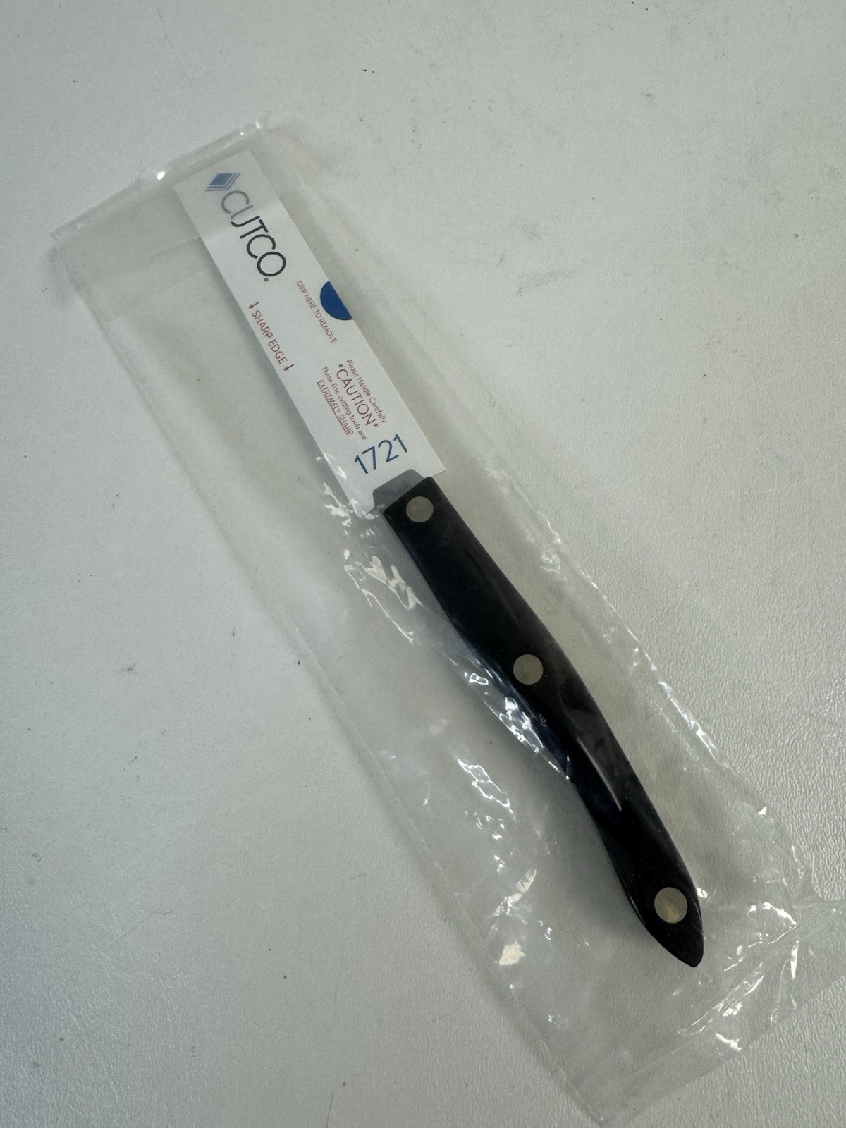 CUTCO 1721 Utility Trimmer Knife Serrated NEW in Sealed Package USA