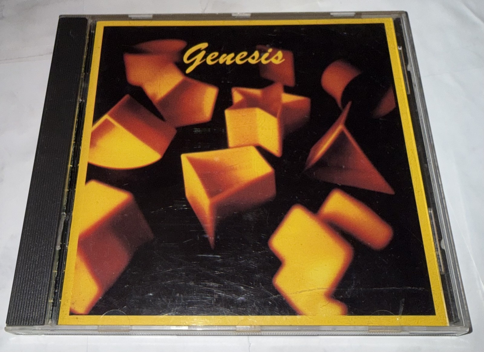 Genesis CD Genesis 1983 Progressive Rock Pop Rock Album Black Anti USA Music