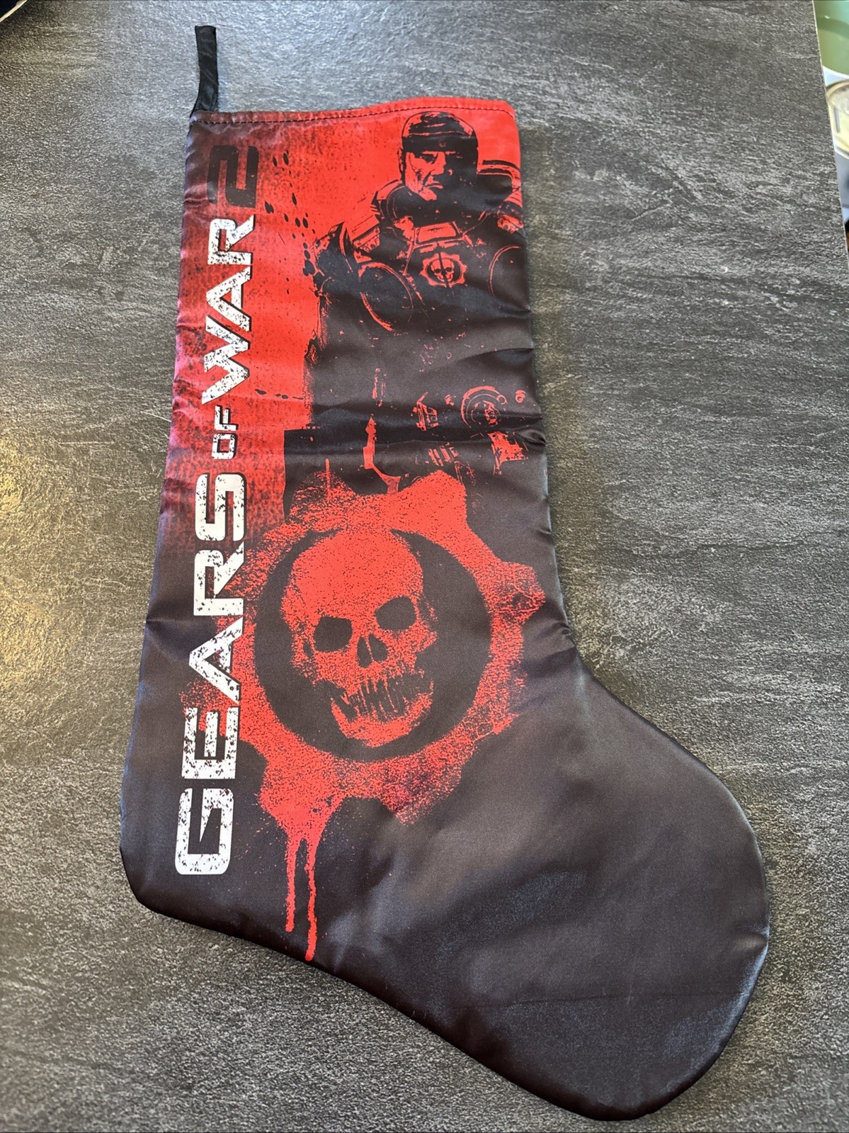Rare NECA Gears of War 2008 Christmas Stocking Video Game Themed Limited Edition Rare NECA Gears of War 2008 Christmas Stocking Video Game Themed Limited Edition