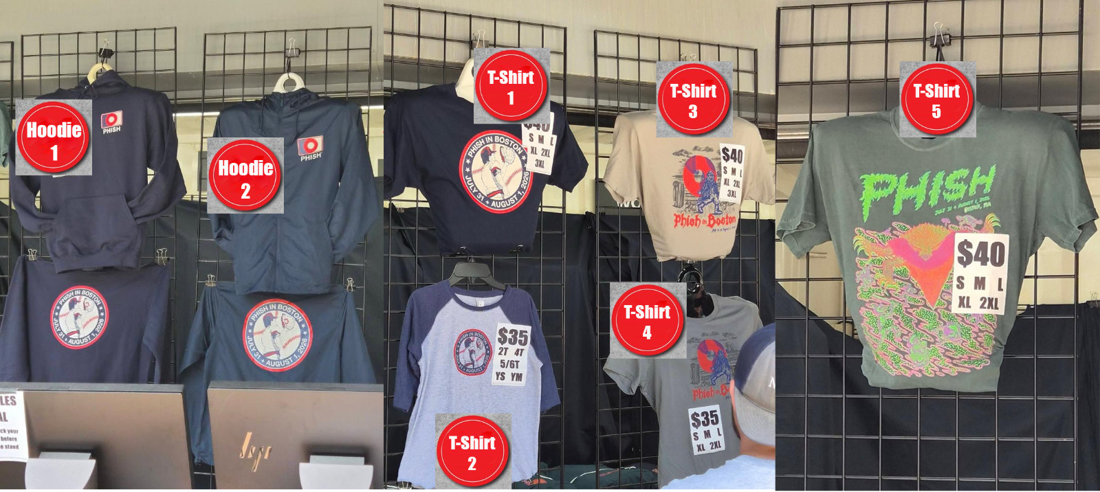Big Phish July 31 Augut 1, 2026 Fenway Boston Merch Tee, Hoodie, T-Shirt Reprint