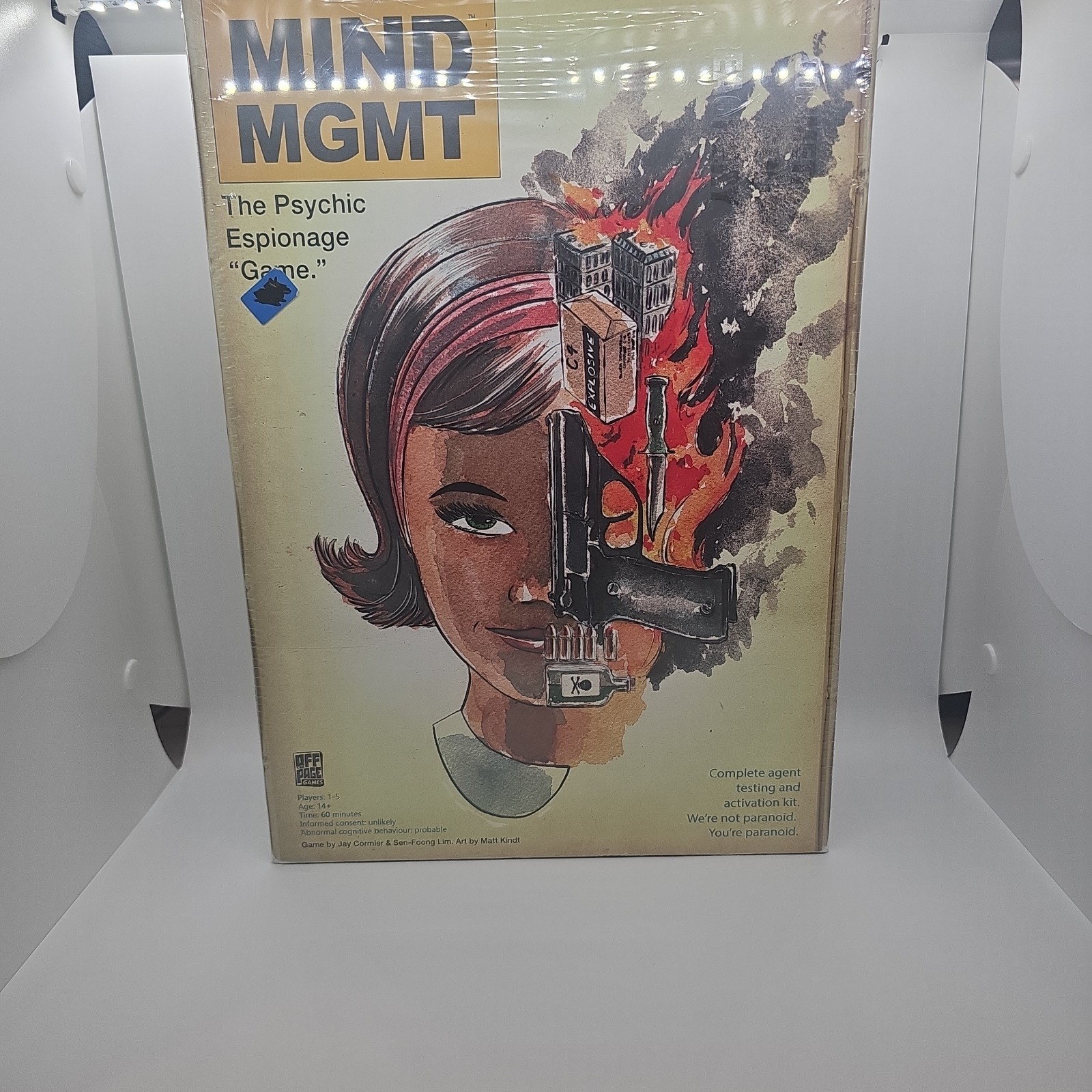 Mind MGMT The Psychic Espionage Board Game New Factory Sealed