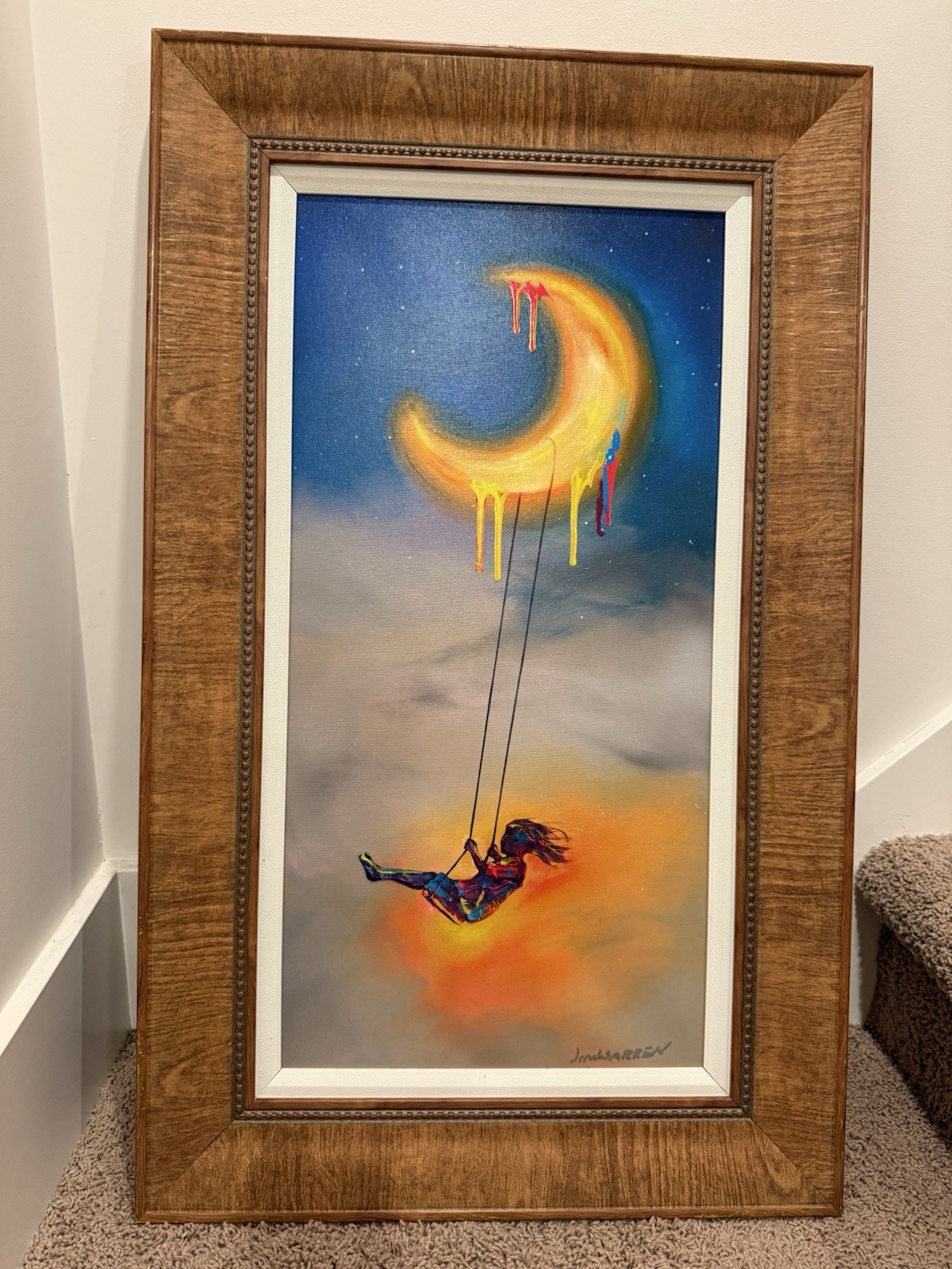 Rare Jim Warren piece - What If Dreams Come True - 440/450