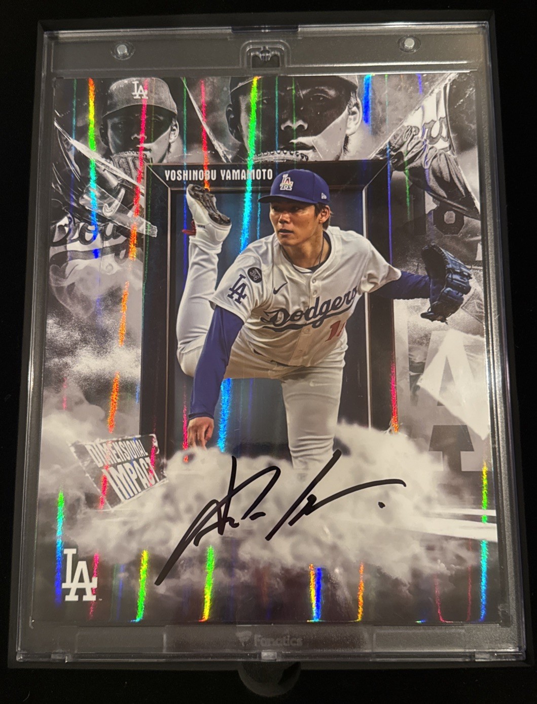 2026 Yoshinobu Yamamoto Autographed 8