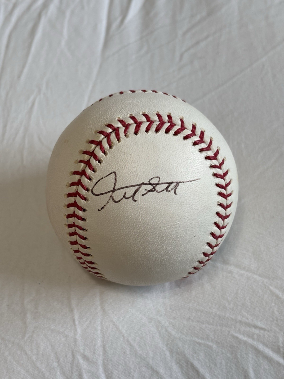 Giancarlo “Mike” Stanton SIGNED AUTOGRAPHED RAWLINGS BASEBALL JSA COA NY YANKEES