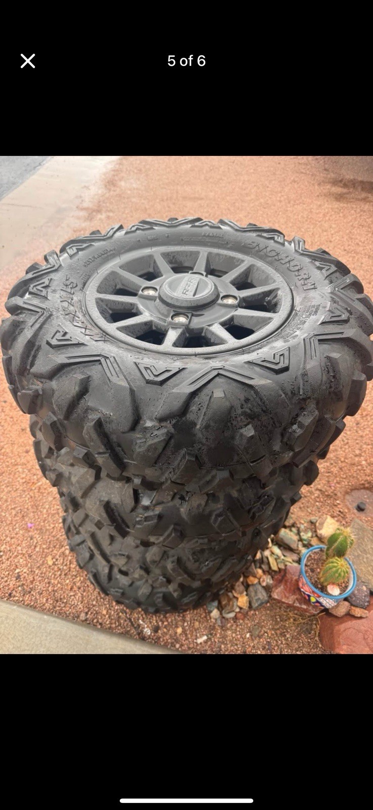 BIG HORN - 29 Inch 4 Stock Tires with Rims These Came Off Polaris RZR XP 1000 BIG HORN - 29 Inch 4 Stock Tires with Rims These Came Off Polaris RZR XP 1000