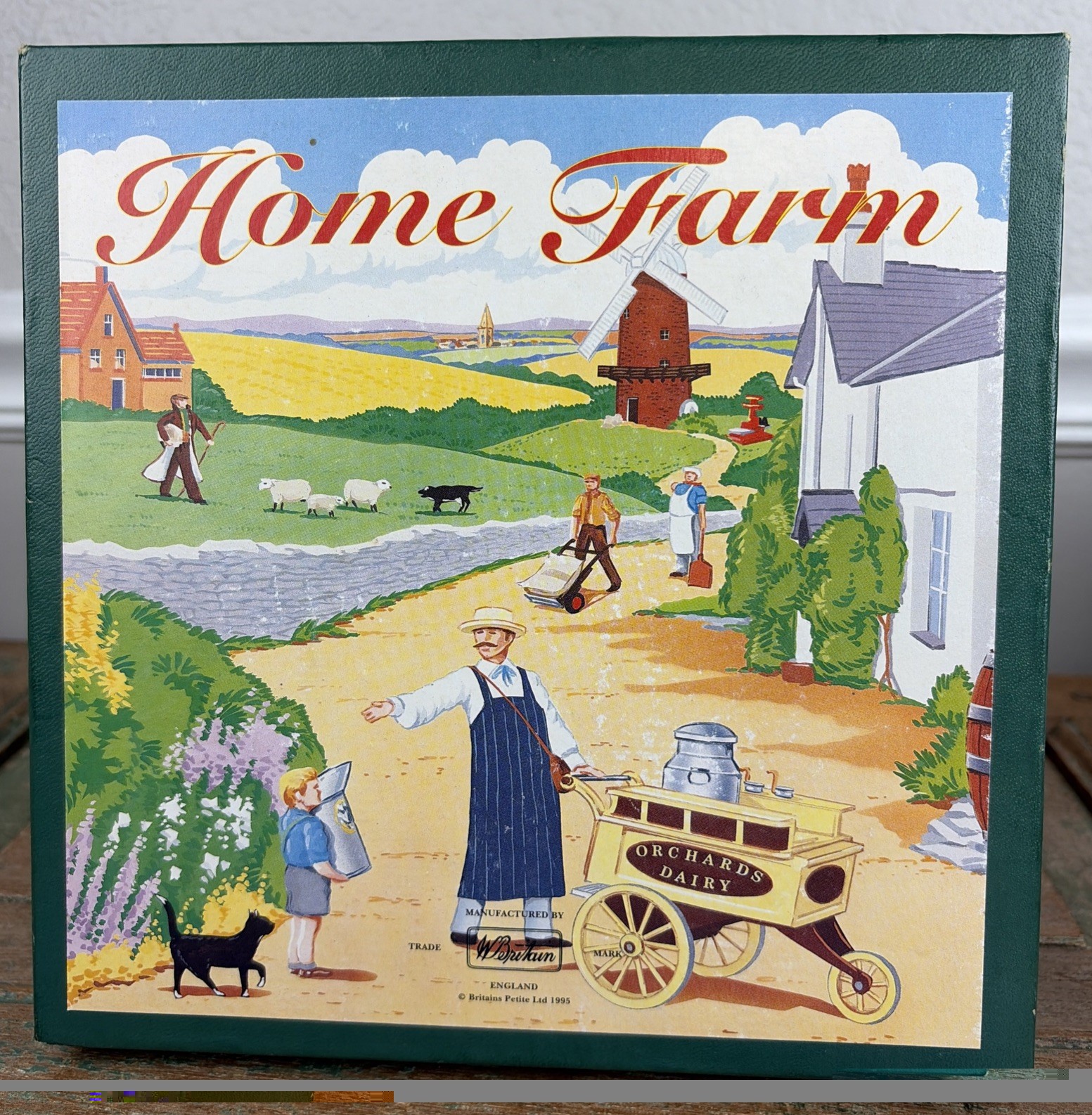 Britains Petite Ltd Home Farm Windmill Set #8708 1995 Nice Original Box England