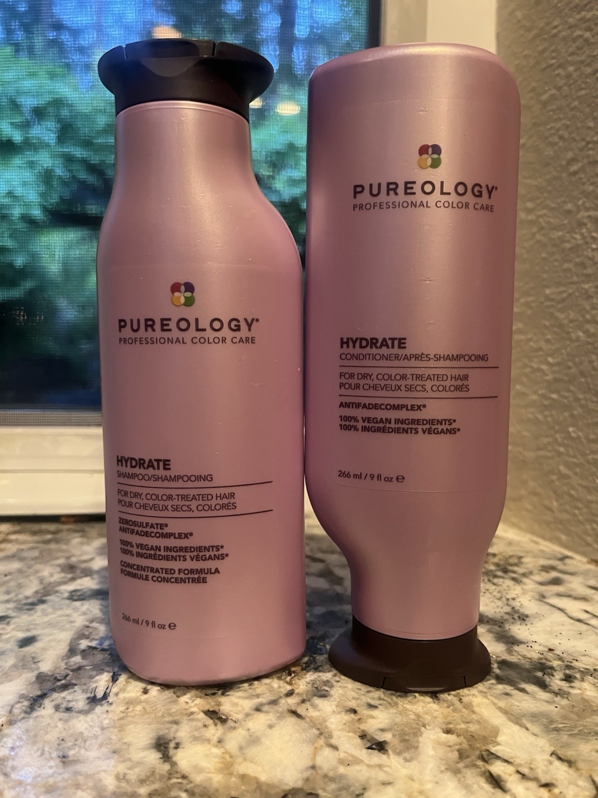 New, Sealed Pureology Hydrate 9 Oz Shampoo & 9 Oz Conditioner Duo New, Sealed Pureology Hydrate 9 Oz Shampoo & 9 Oz Conditioner Duo