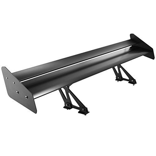 VEVOR Single Deck GT Wing Car Spoiler Adjustable Universal 53.4 Inch, Black