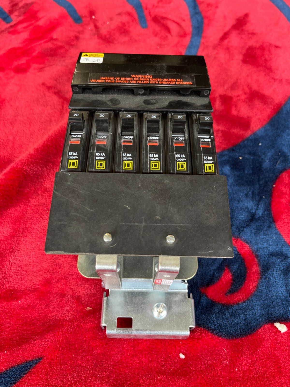 Square D HQO306 I-Line to QO Circuit Breaker Adapter 15A-30A 3P 240V 6 Space.