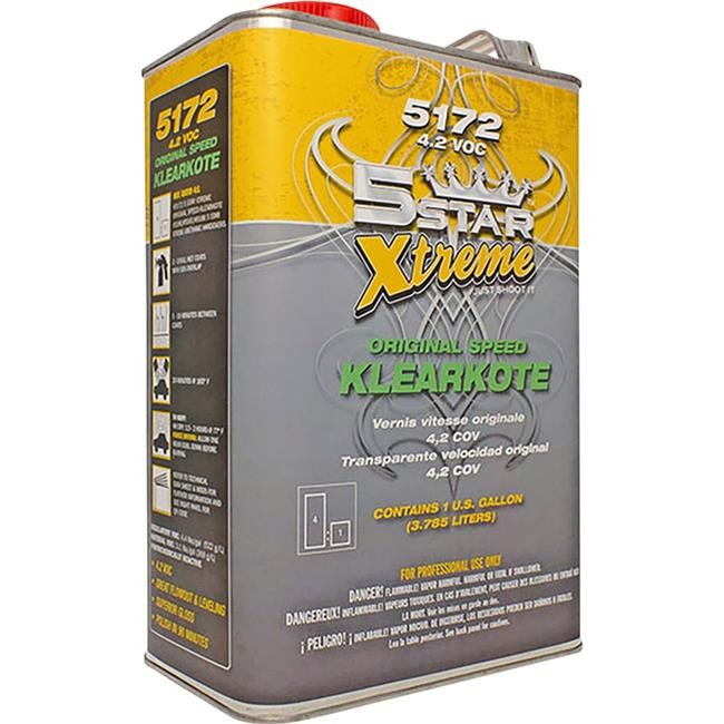5 Star Extreme 5ST-5172-1 4.2 lbs Original Speed Urethane Clearkote