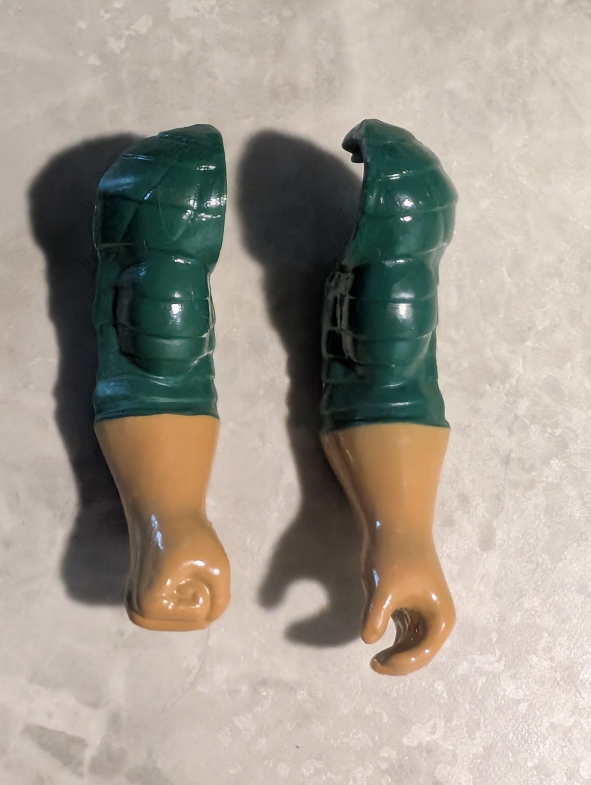 Vintage 1986 MOTU King Hiss Human Disguise Arm Armor Accessories Part Mattel