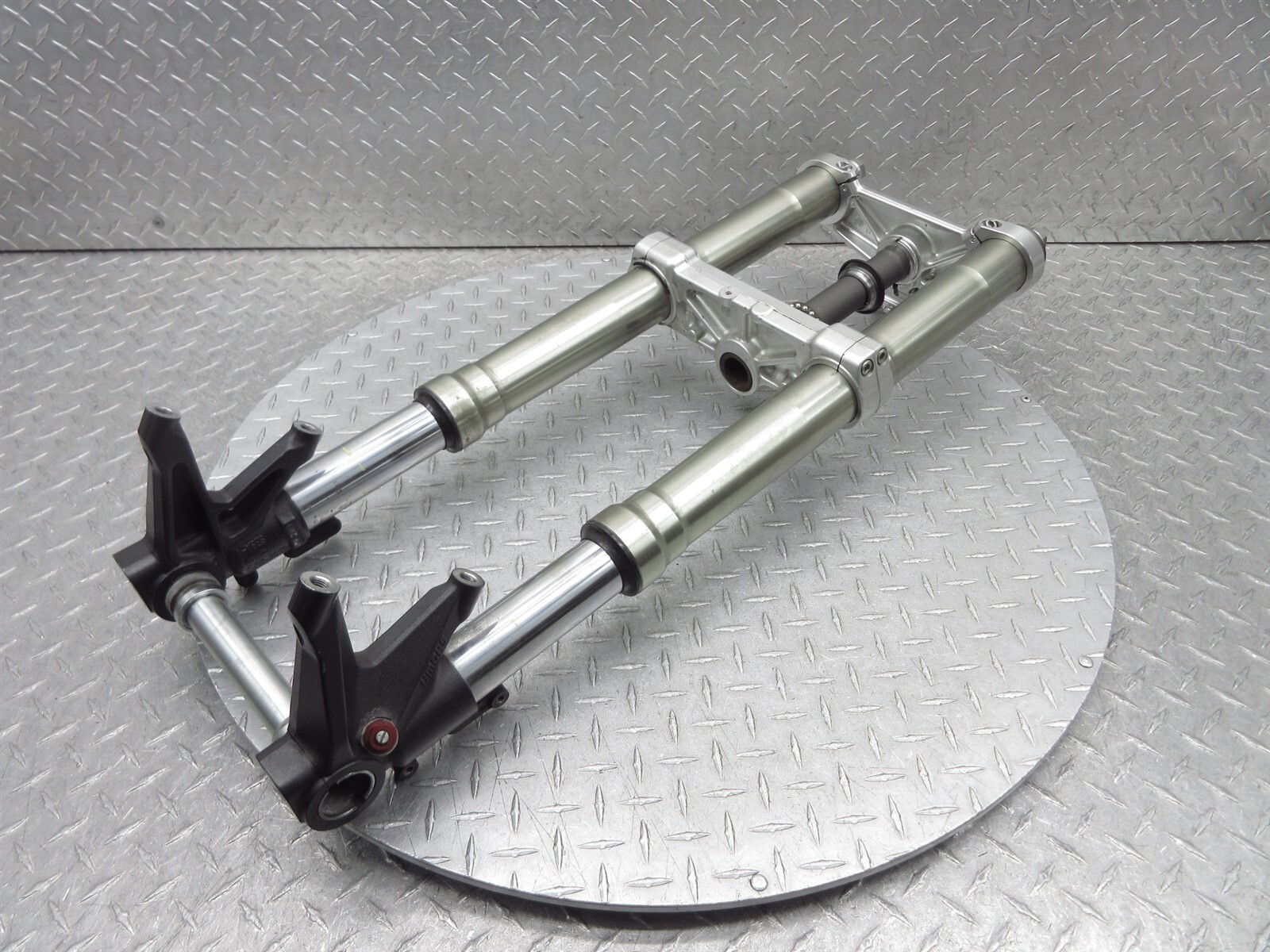 2008 08-13 Ducati 848 Superbike Front Fork Suspension Damper Triple Tree