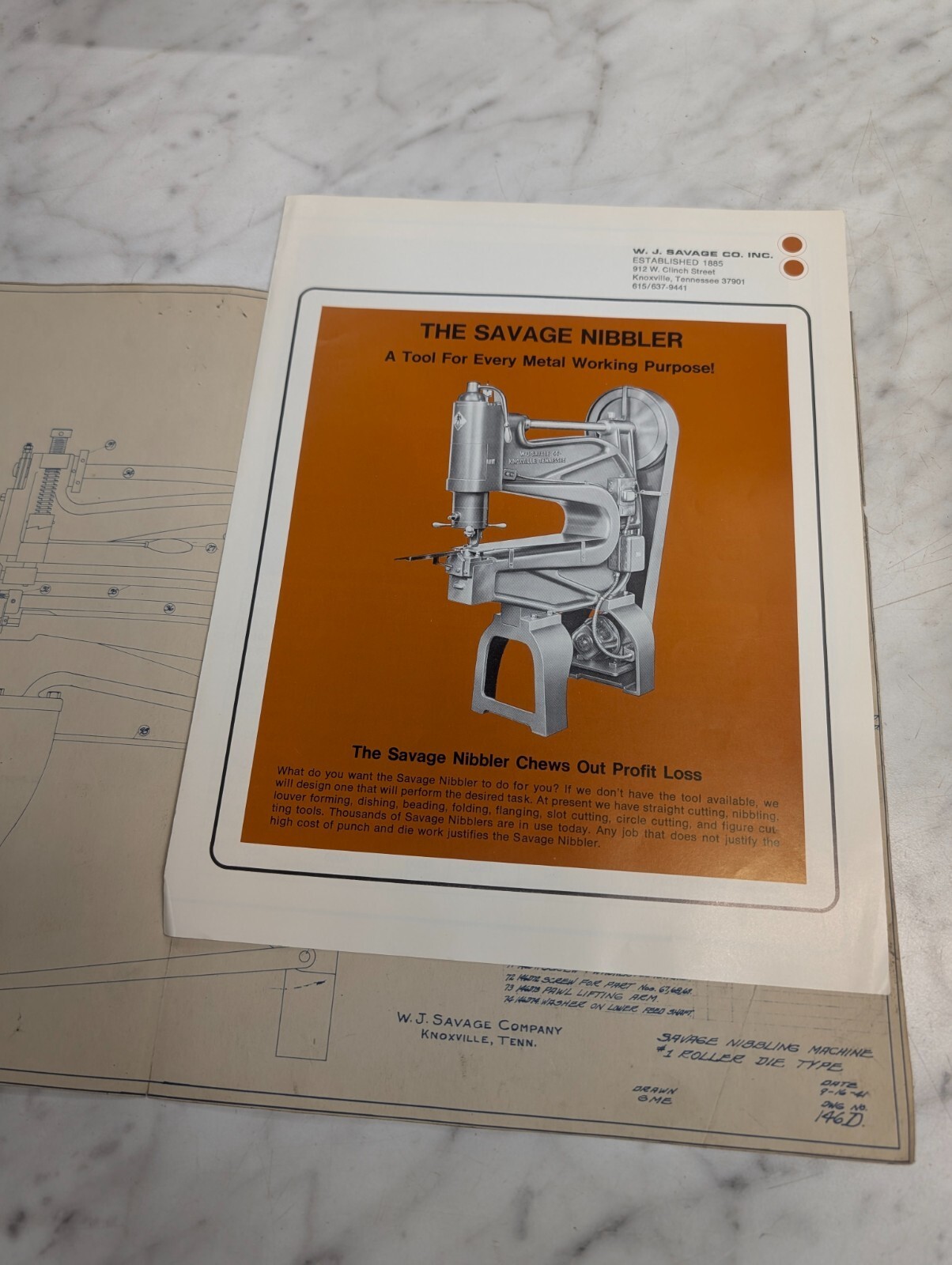 THE SAVAGE NIBBLER SALES BROCHURE & PARTS LIST DIAGRAM PRINT #1 ROLLER DIE TYPE THE SAVAGE NIBBLER SALES BROCHURE & PARTS LIST DIAGRAM PRINT #1 ROLLER DIE TYPE