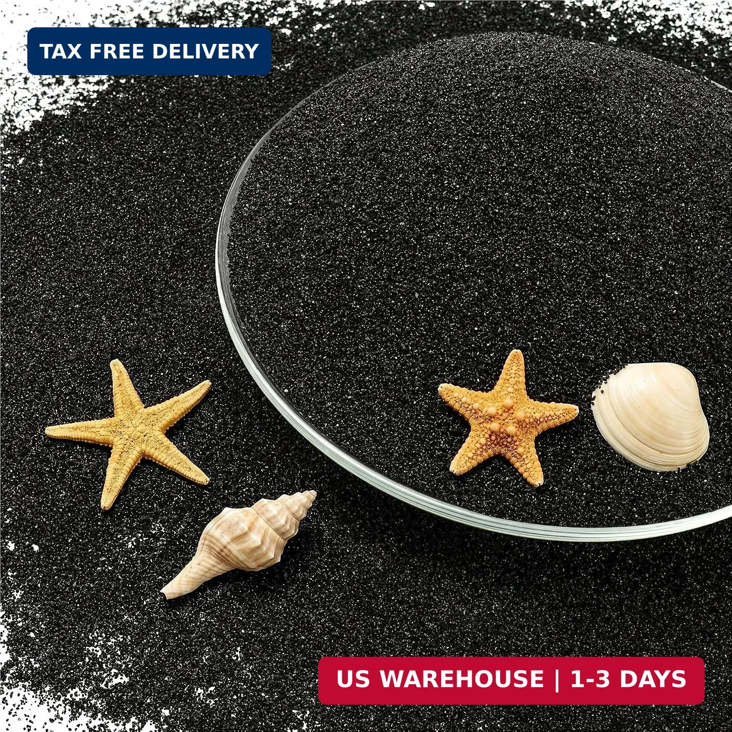 0.4-0.8mm Black Aquarium Sand, 3lbs Substrate for Fish Tank, Garden | Black Fish 0.4-0.8mm Black Aquarium Sand, 3lbs Substrate for Fish Tank, Garden | Black Fish
