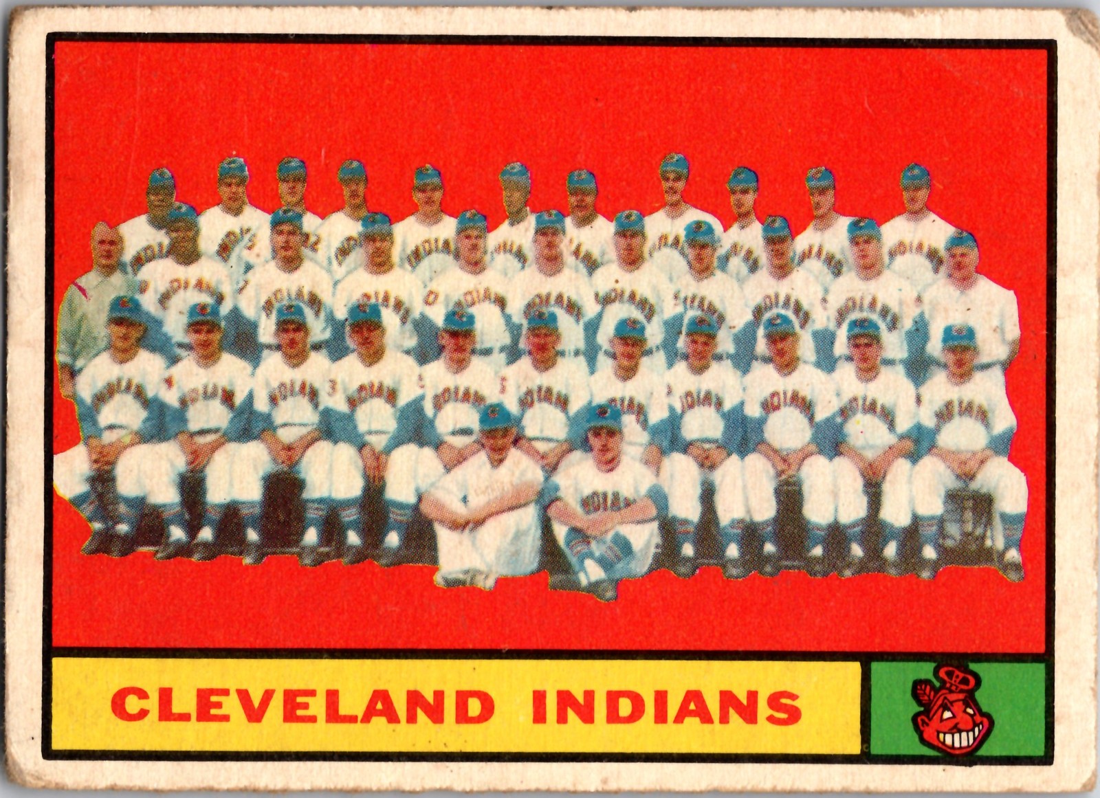 1961 Topps #467 Cleveland Indians