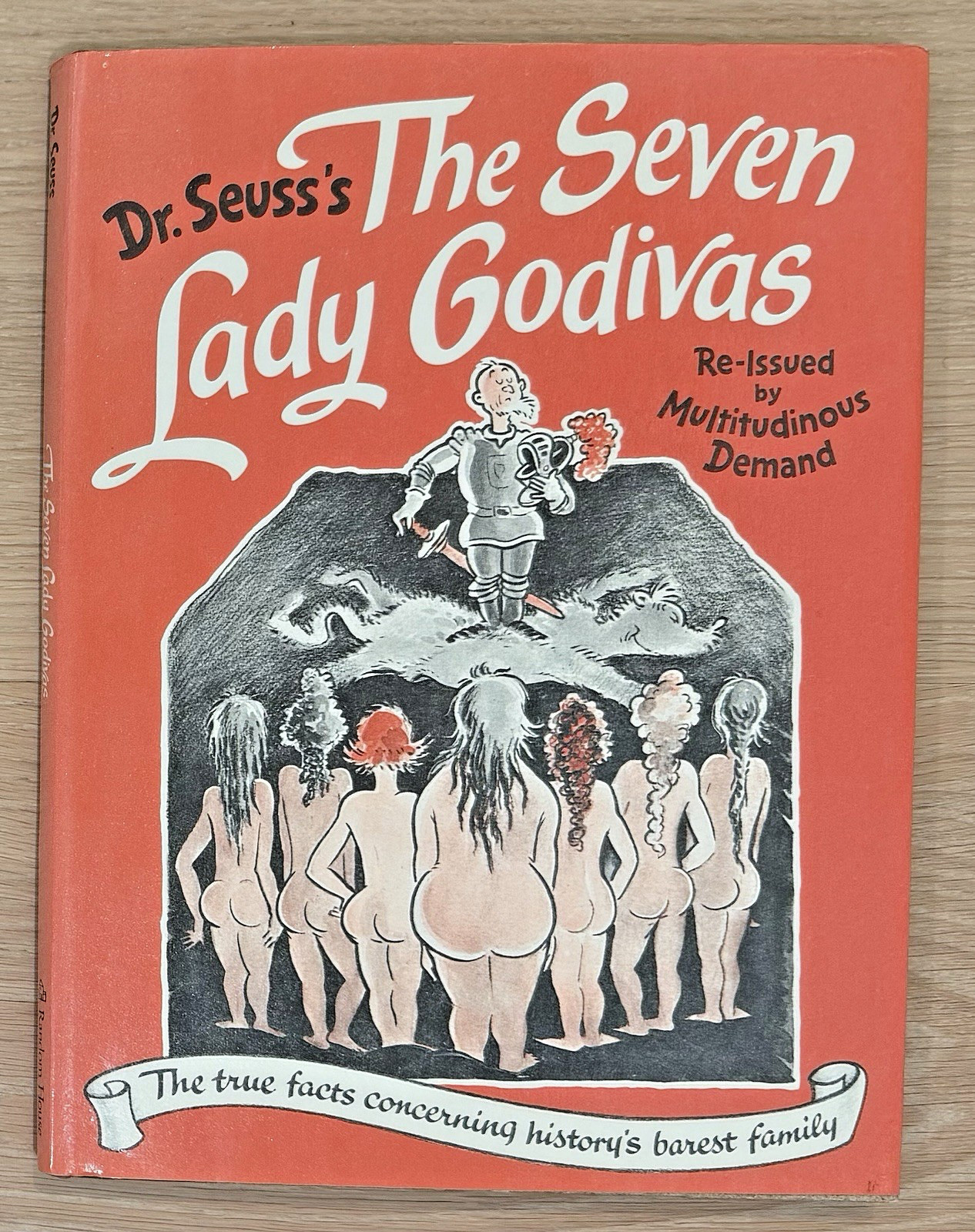Dr. Seuss The Seven Lady Godivas Commerative Edition, HC, Dust Jacket, EXCELLENT Dr. Seuss The Seven Lady Godivas Commerative Edition, HC, Dust Jacket, EXCELLENT