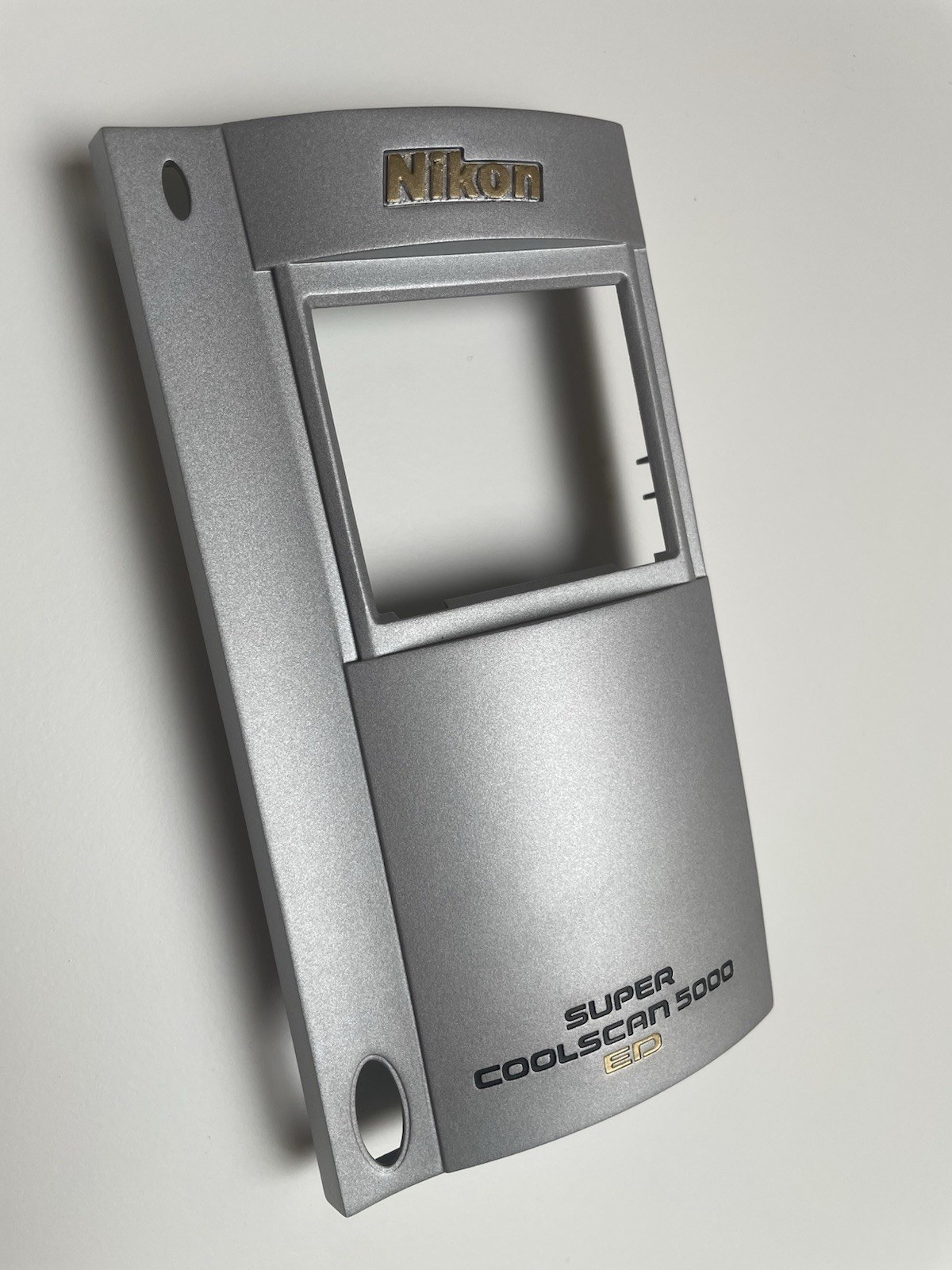 Nikon Coolscan 5000 3D Printed Front Cover Faceplate Bezel Plate Nikon Coolscan 5000 3D Printed Front Cover Faceplate Bezel Plate