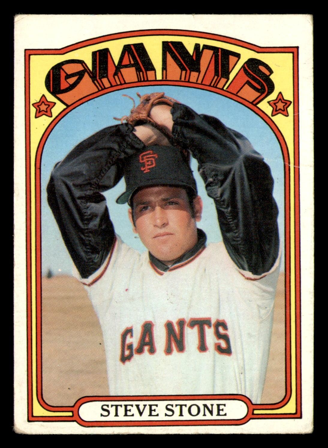 1972 Topps #327 Steve Stone 1972 Topps #327 Steve Stone