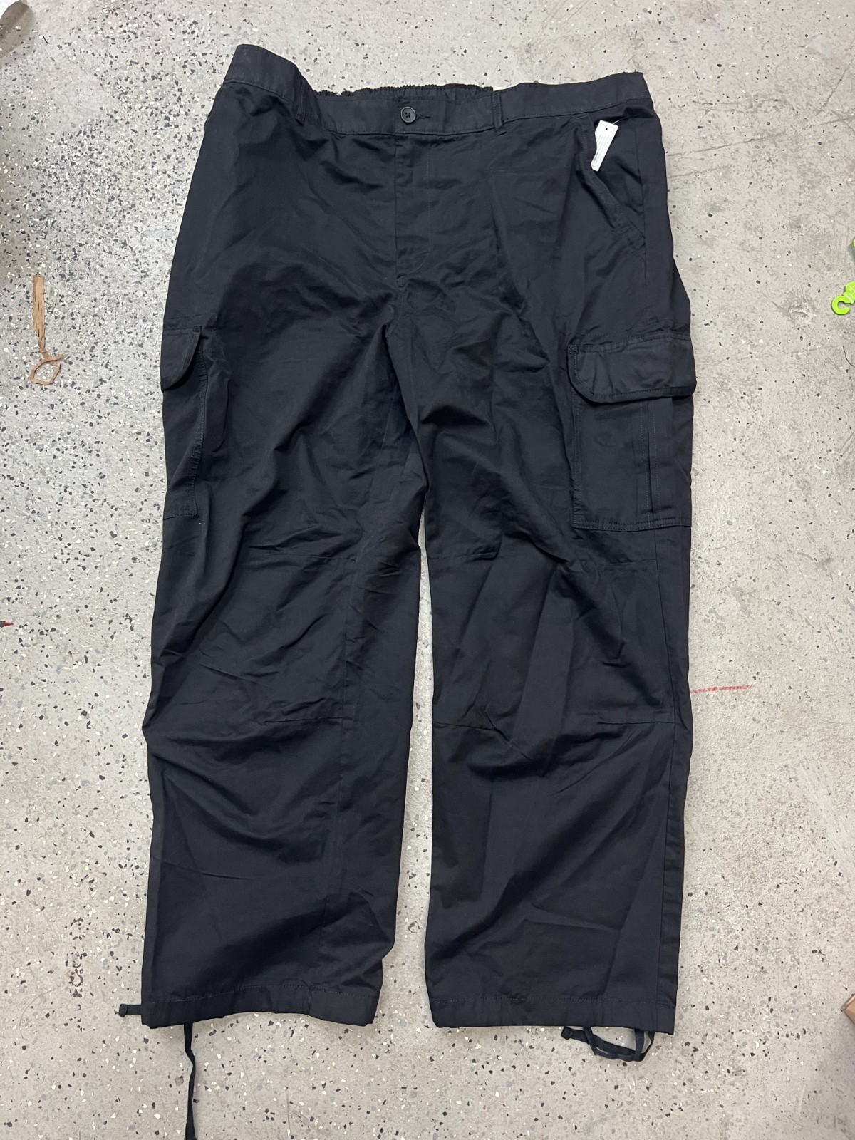 No Boundaries Men’s Cargo Pants - Black Soot, Size 2XL (44-46) FAST SHIPPING