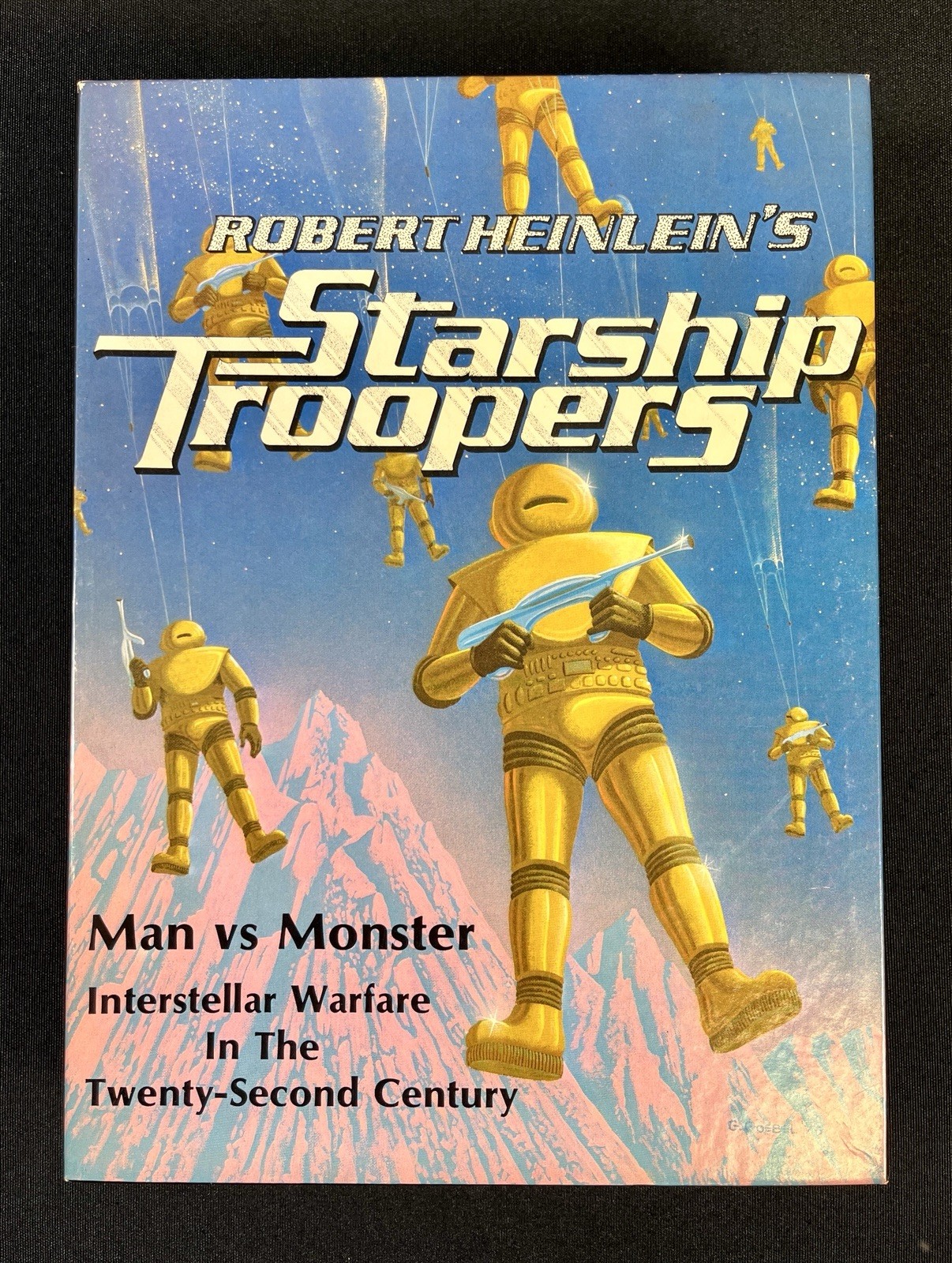 Vintage 1976 Robert Heinlein's Starship Troopers Complete Game Avalon Hill #820