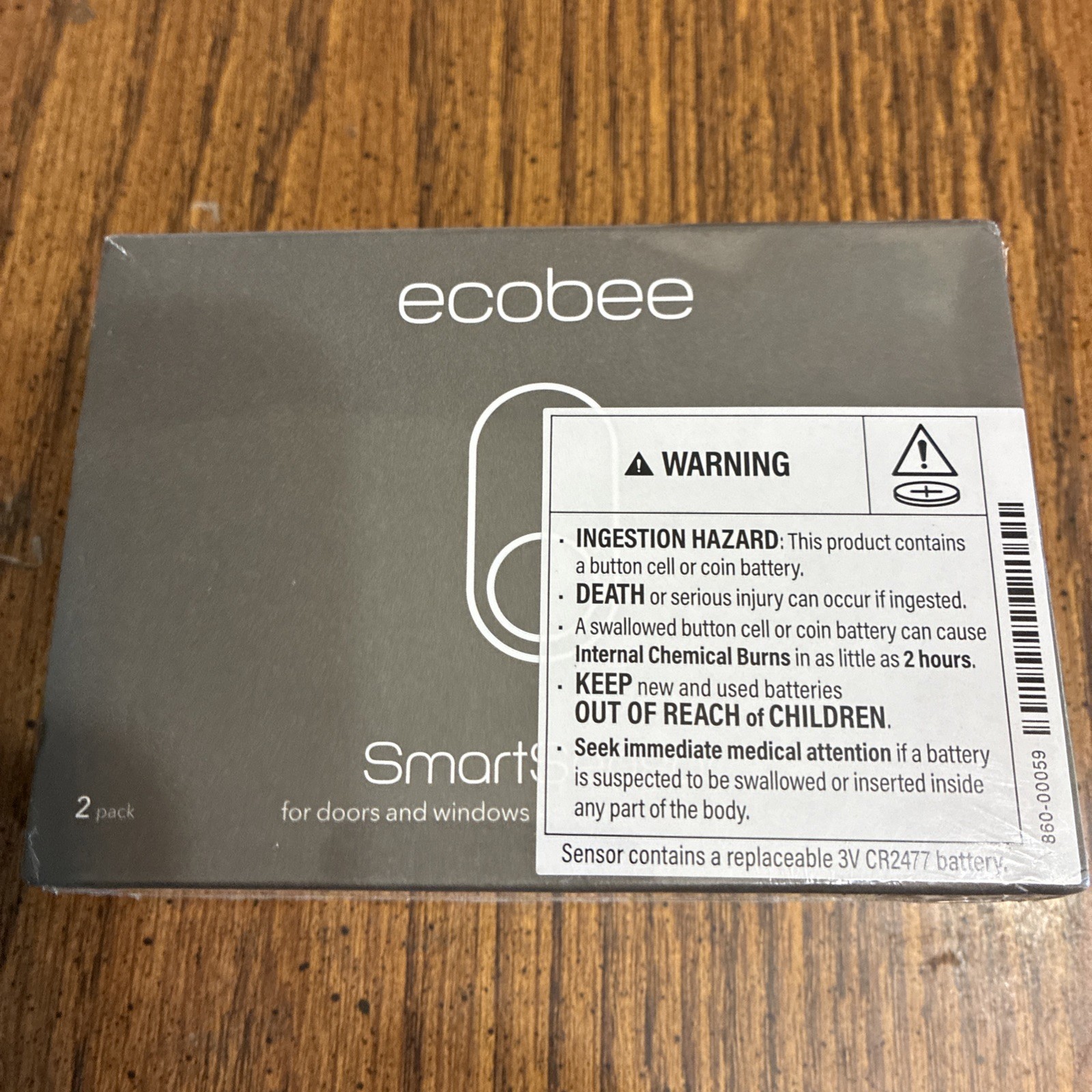 ecobee SmartSensor for Doors & Windows 2 Pack EB-DWSHM2PK-01 Home Security
