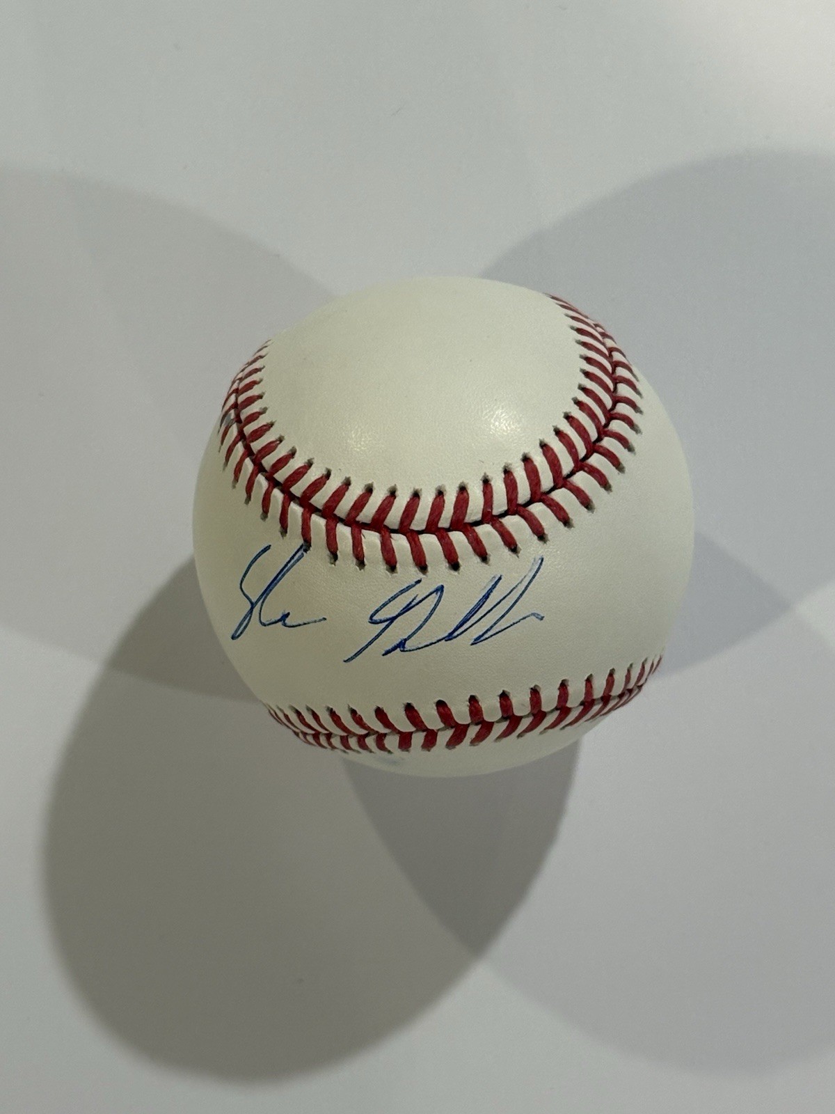 BECKETT COA SHANE GILLIS Signed Autographed ROMLB Baseball Comedian SNL Comedy