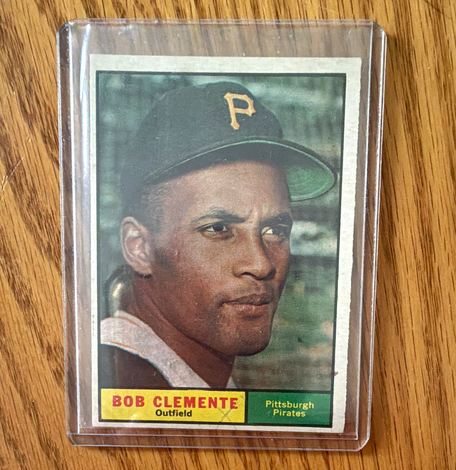 Topps 1961 Roberto (Bob) Clemente Pittsburgh Pirates #388 Base Set Card