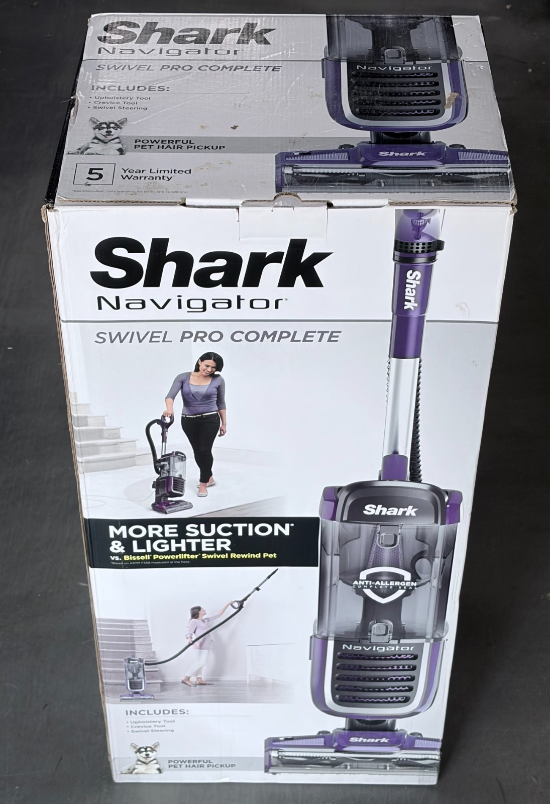 Shark Navigator Swivel Pro Complete Upright Vacuum Cleaner (NV150) new