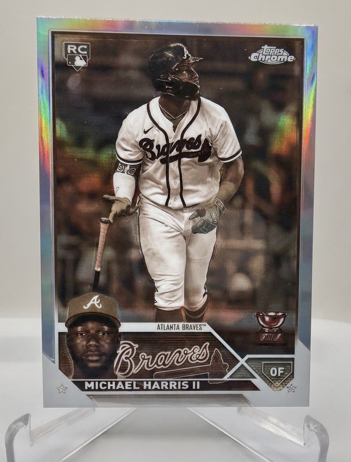 2023 Topps Chrome - Michael Harris II #79 Sepia Refractor (RC)