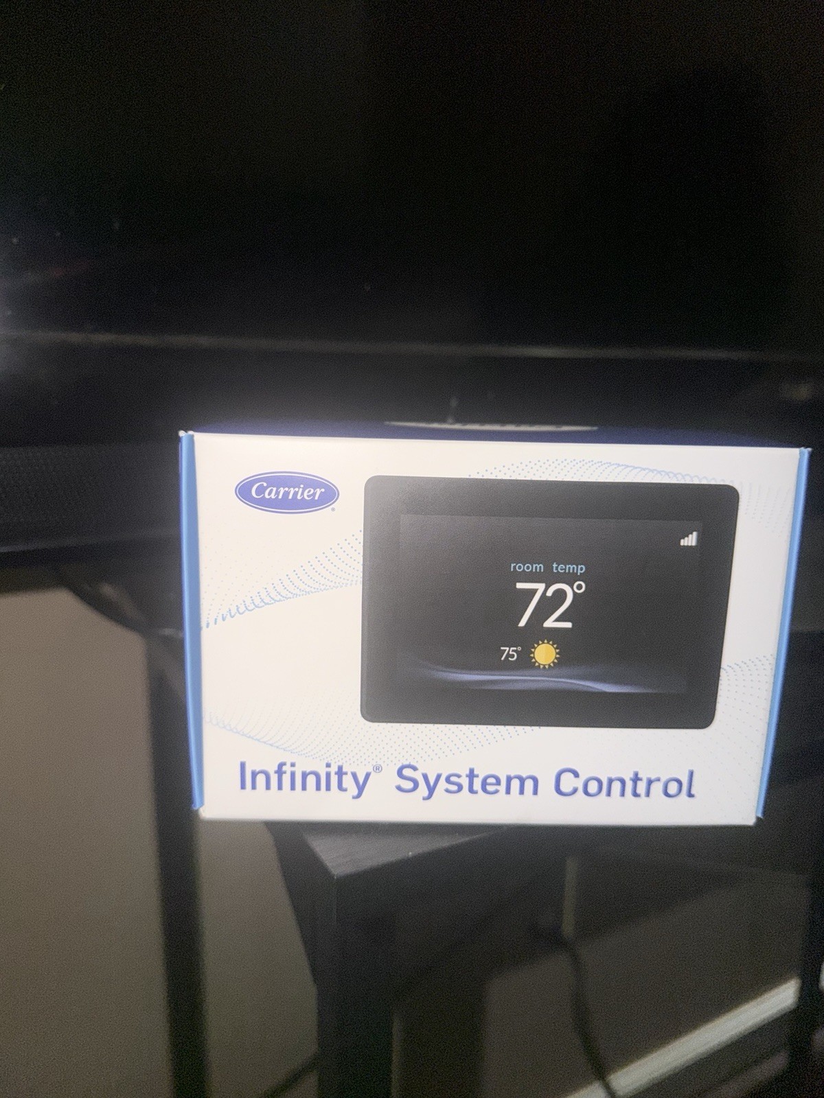 Carrier Infinity System Control Wi‑Fi Programmable Thermostat Alexa (Black) Carrier Infinity System Control Wi‑Fi Programmable Thermostat Alexa (Black)