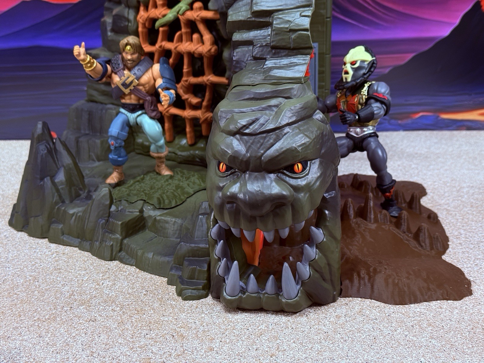 Fright Zone Ultimate Upgrade Back floor, Ground Cover Wood Doors - by He-Bro