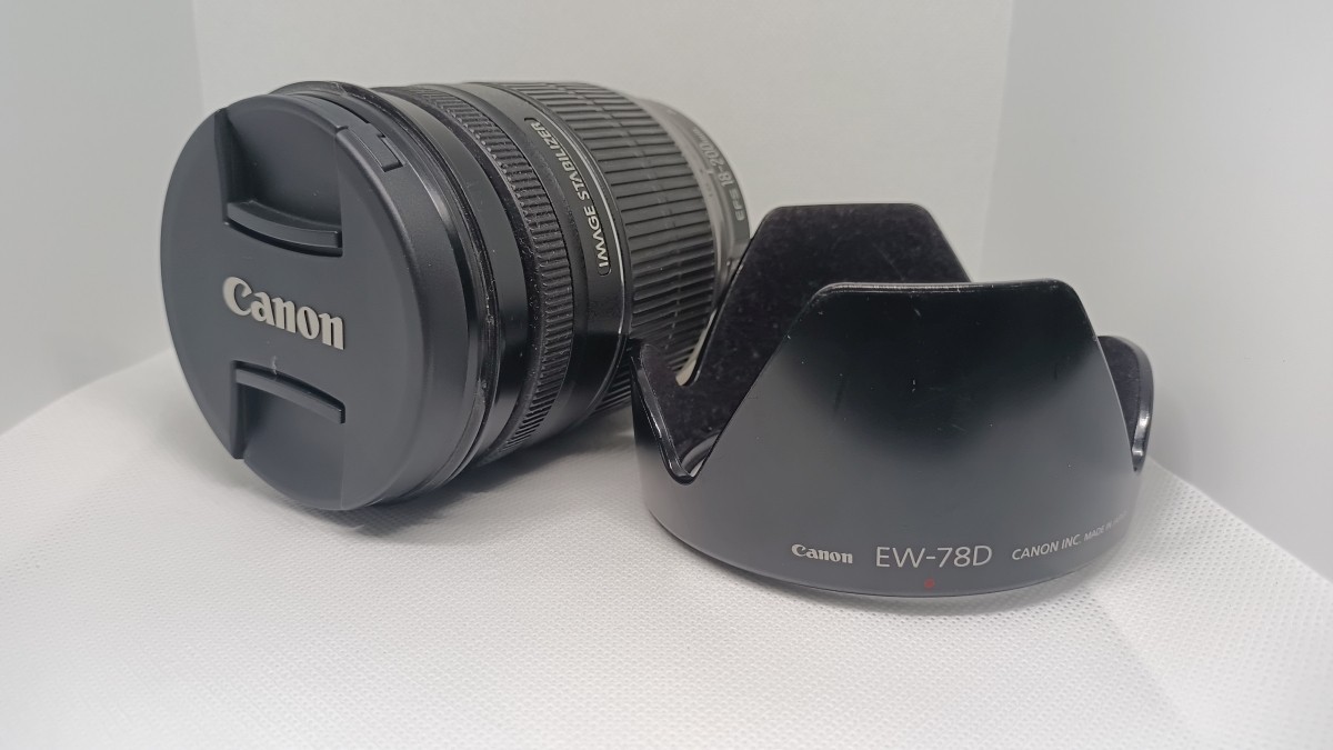 [Near Mint]Canon EF-S 18-200mm f/3.5-5.6 IS Zoom Lens w/Hood Tested from Japan