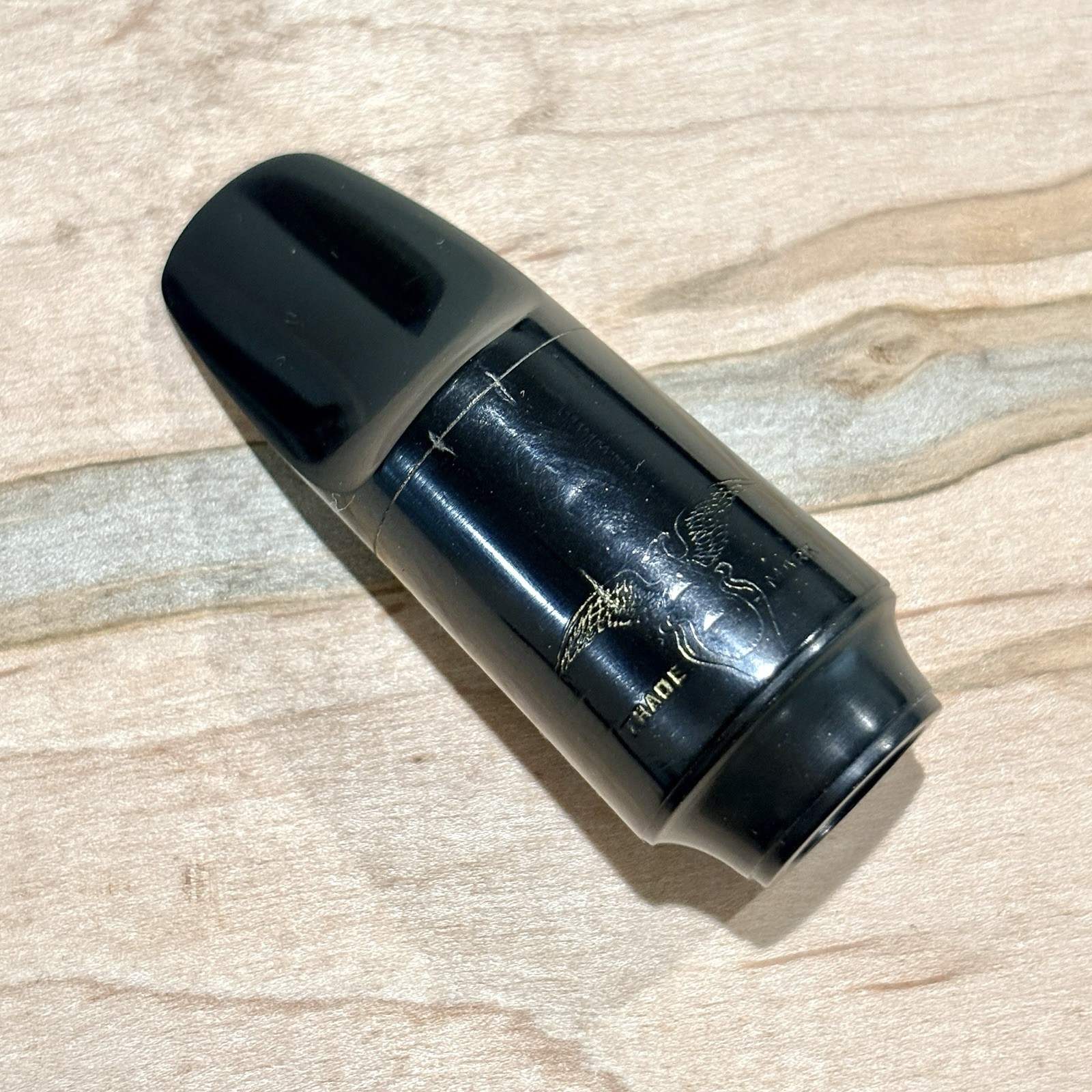 1920s Conn Eagle Bb Soprano Saxophone Mouthpiece, Large Chamber, .037 Tip 1920s Conn Eagle Bb Soprano Saxophone Mouthpiece, Large Chamber, .037 Tip