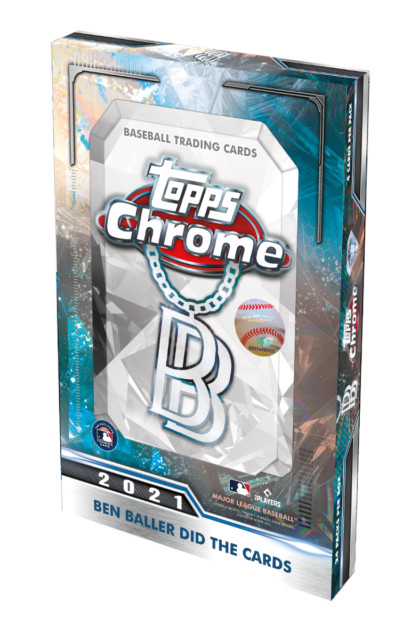 2021 Topps Chrome \'Ben Baller\' Edition Baseball - Hobby Box - Factory Sealed
