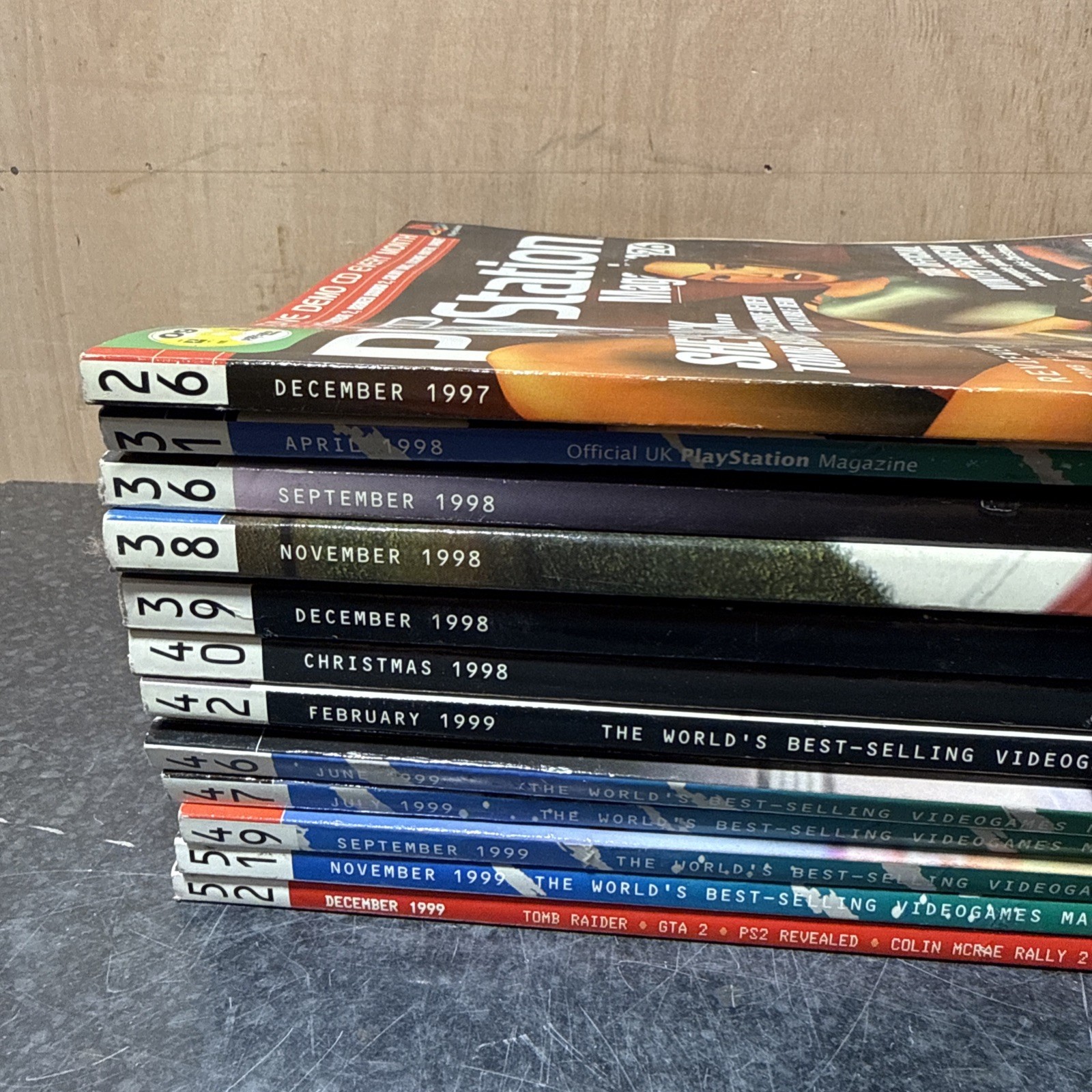 PlayStation magazines lot x12 - 1997 to 1999 - all good condition 