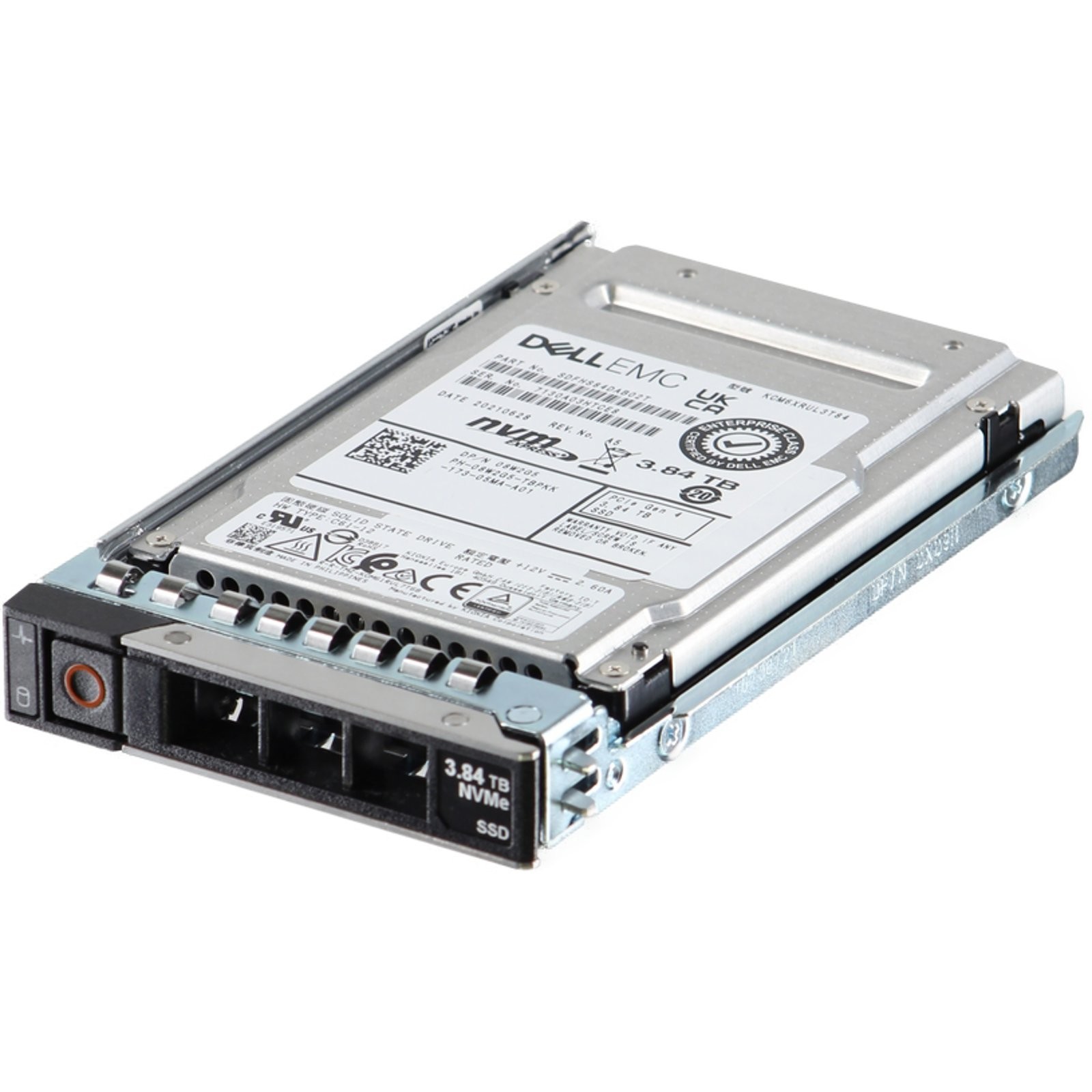 8W2G5-CD1 Dell 3.84TB Enterprise NVMe Gen4 RI TLC 2.5 SSD CM6-R