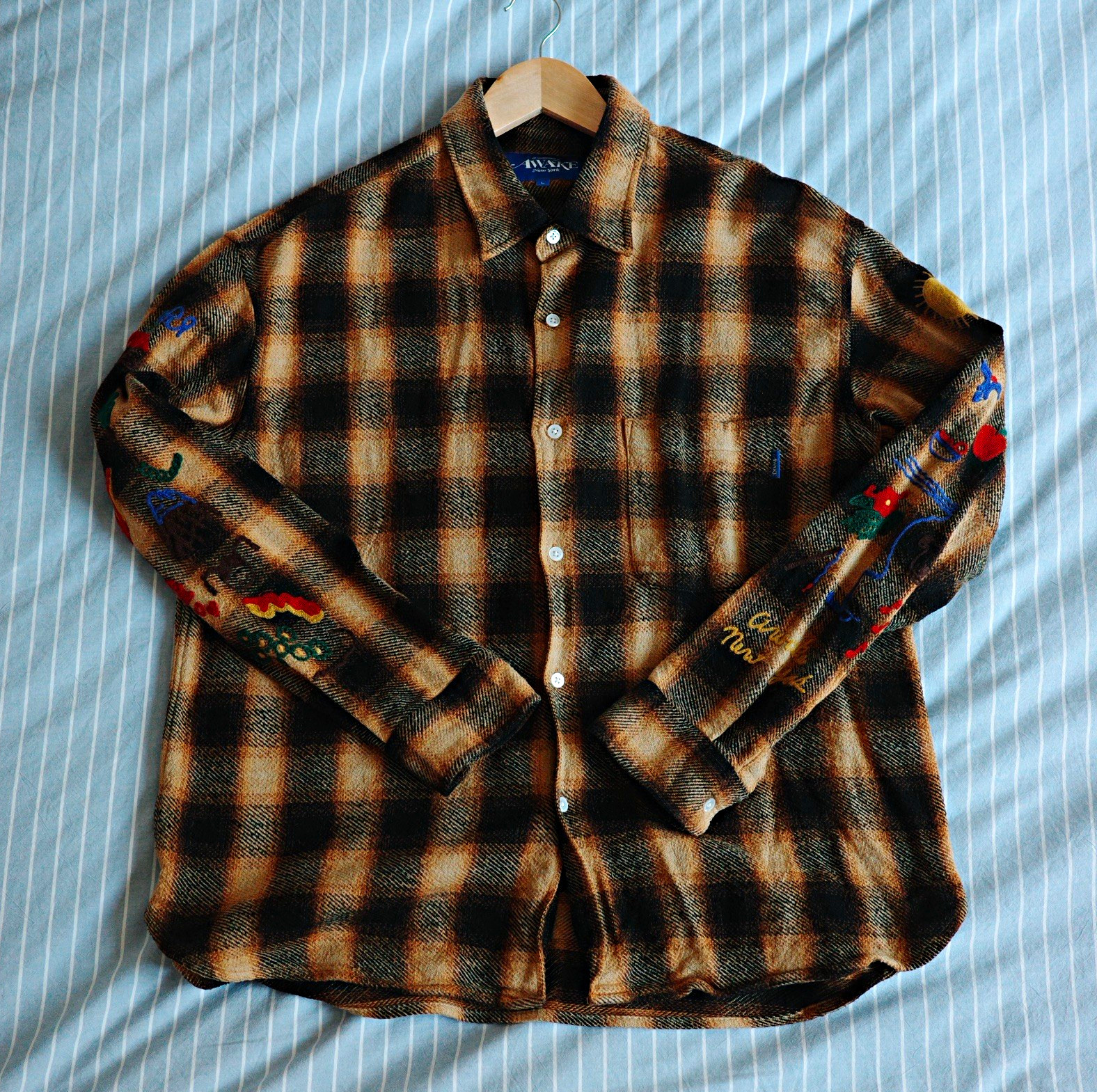 Awake NY Embroidered Flannel Awake NY Embroidered Flannel