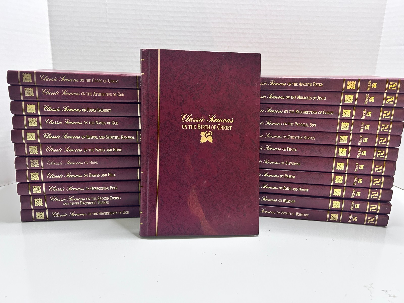 Classic Sermons Series Books Compiled by Warren W. Wiersbe Religious 23 Volumes Classic Sermons Series Books Compiled by Warren W. Wiersbe Religious 23 Volumes